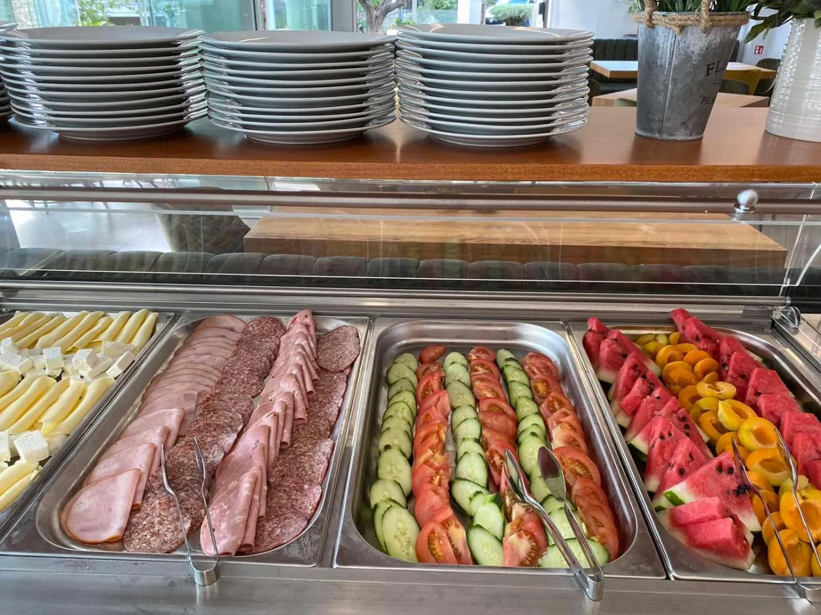 Buffet breakfast in Panorama Hill Hotel