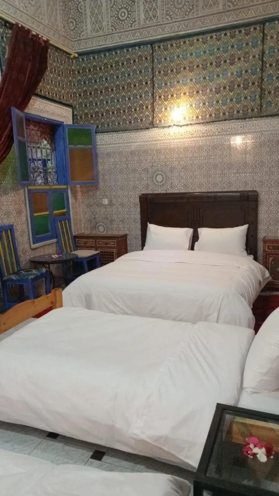 Bed in Riad Carole - Perfect for Families & Groups