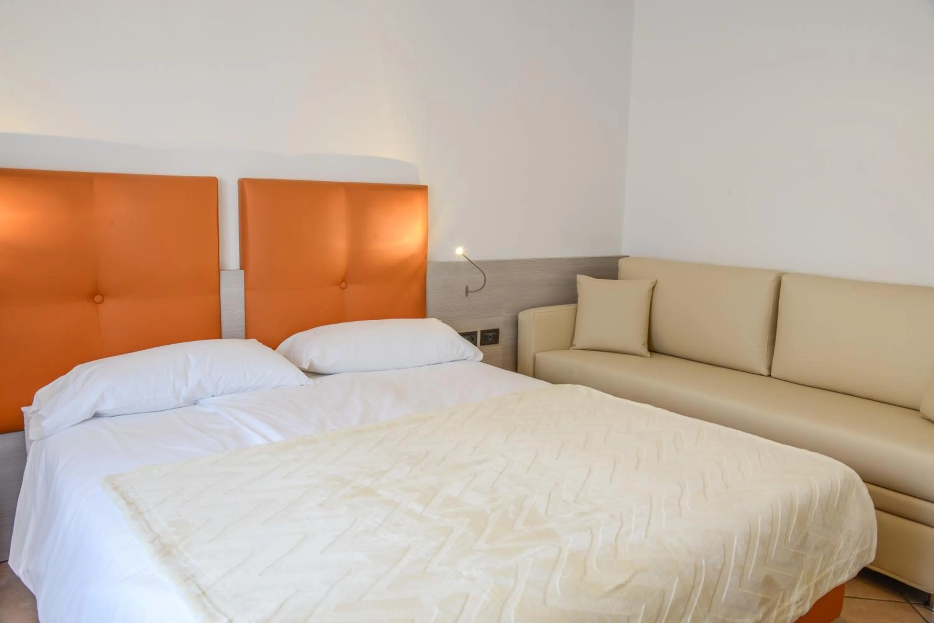 Seating area, Bed in Residence Franca B&B