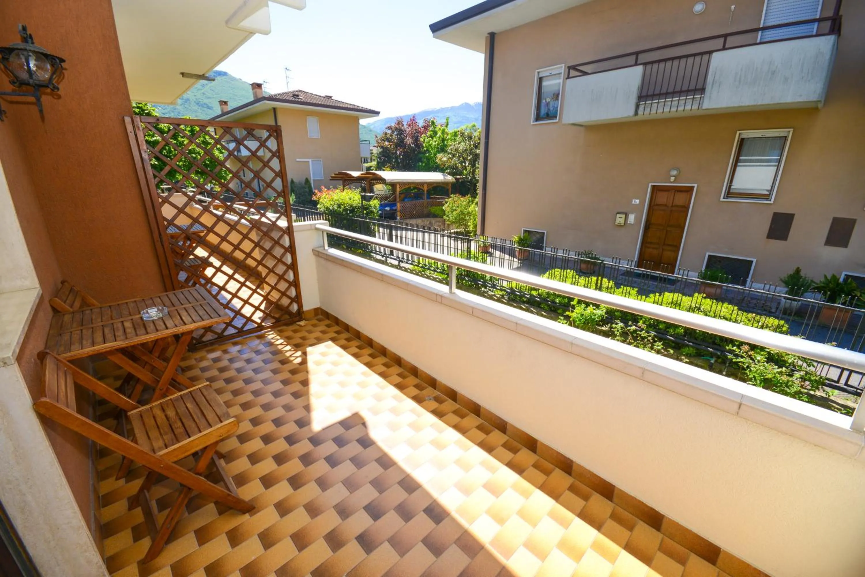 Balcony/Terrace in Residence Franca B&B