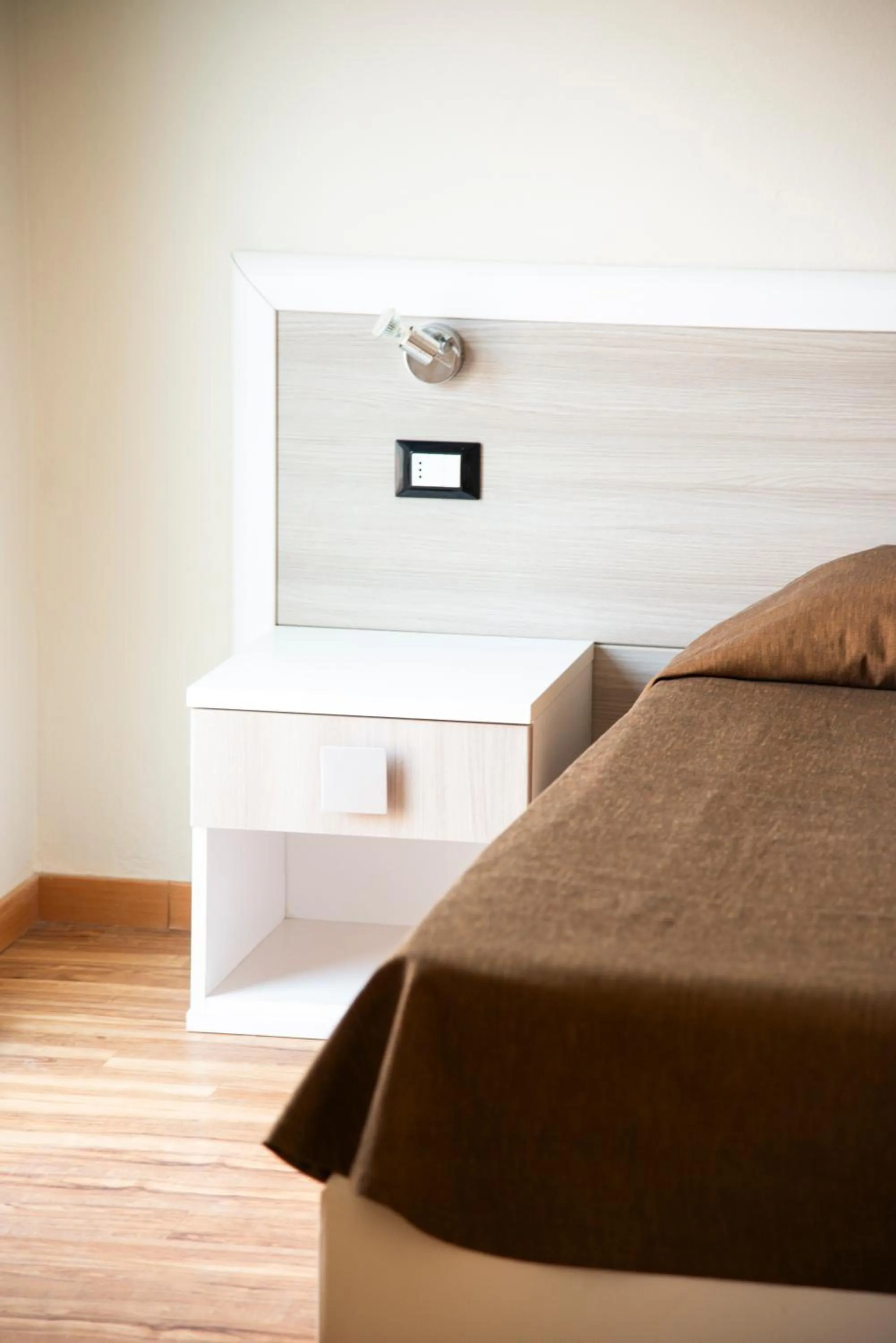 Bed in Hotel Fabricia