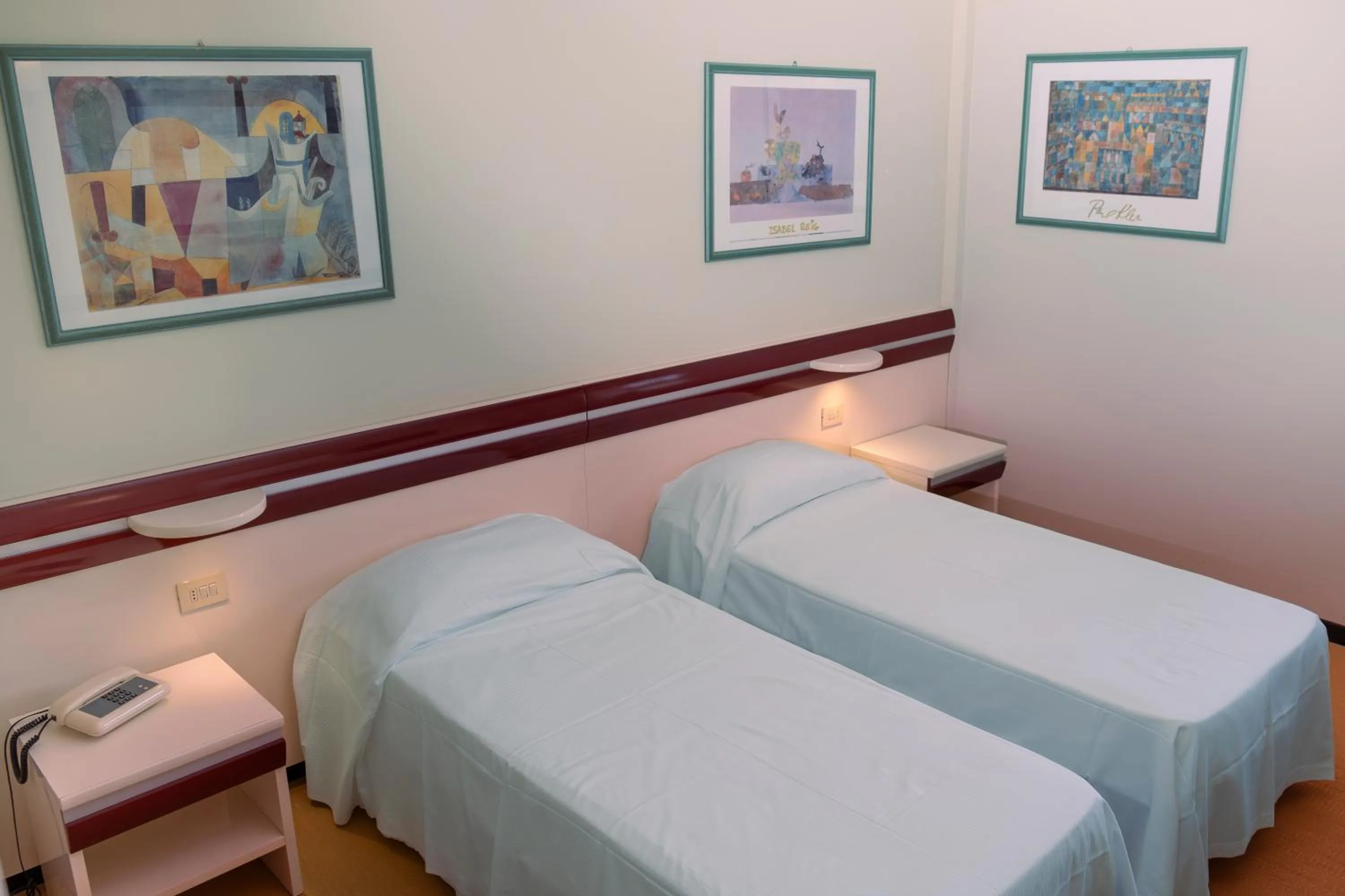 Bed in Hotel Fabricia