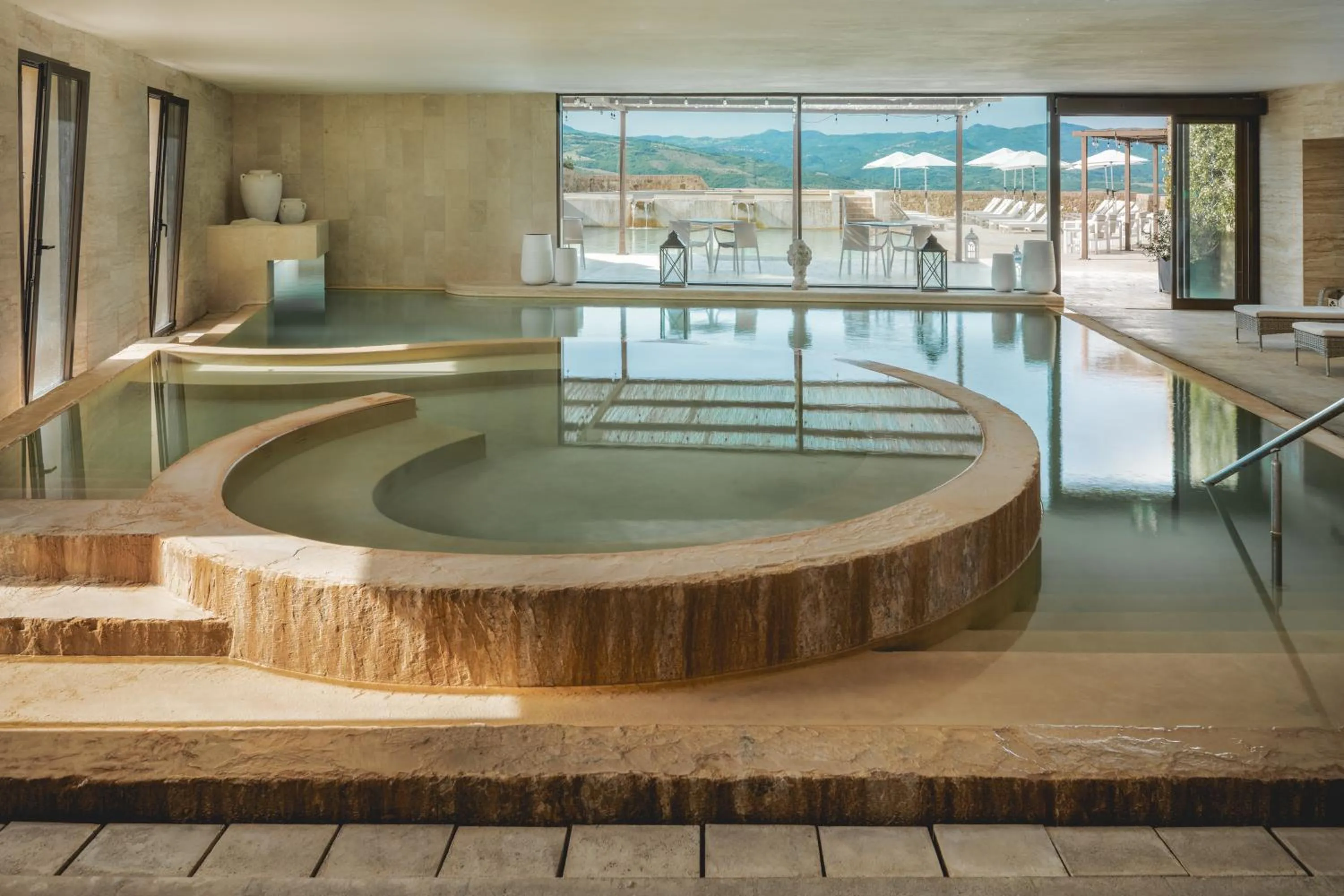 Spa and wellness centre/facilities in Castello di Velona Resort, Thermal SPA & Winery