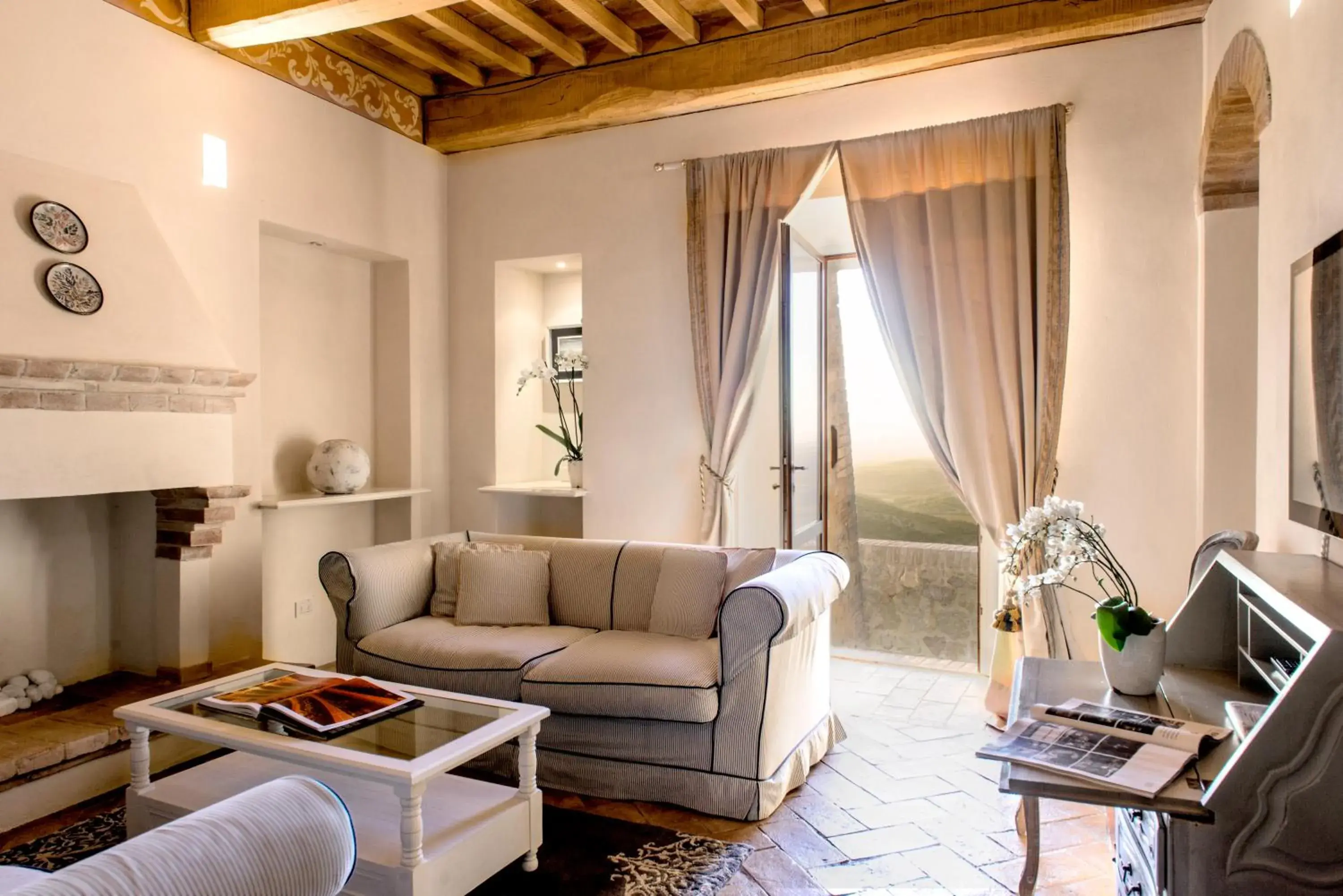 Suite with Terrace in Castello di Velona Resort, Thermal SPA & Winery Suite with Terrace in Castello di Velona Resort, Thermal SPA & Winery