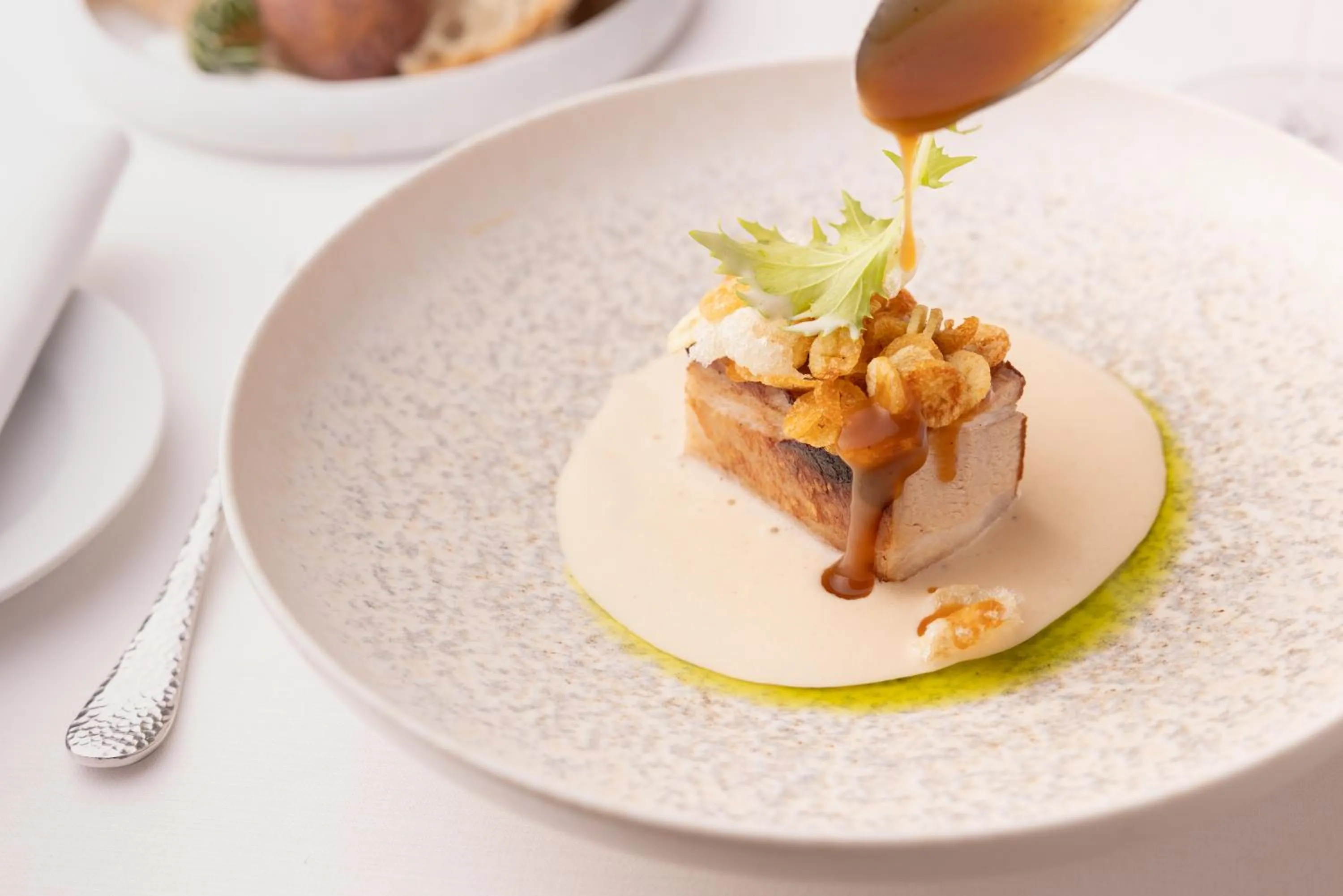 Food close-up in Castello di Velona Resort, Thermal SPA & Winery