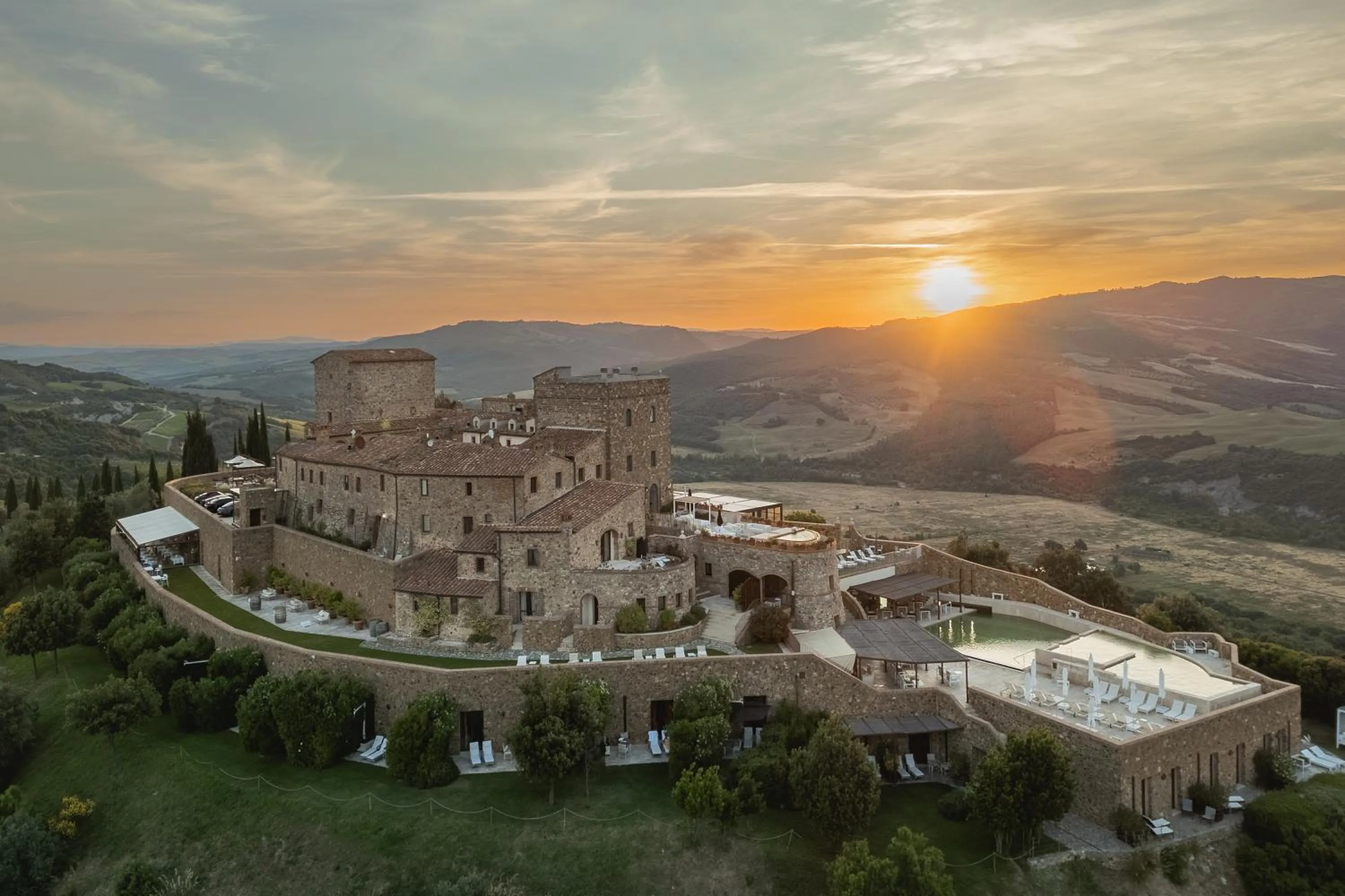Property building in Castello di Velona Resort, Thermal SPA & Winery