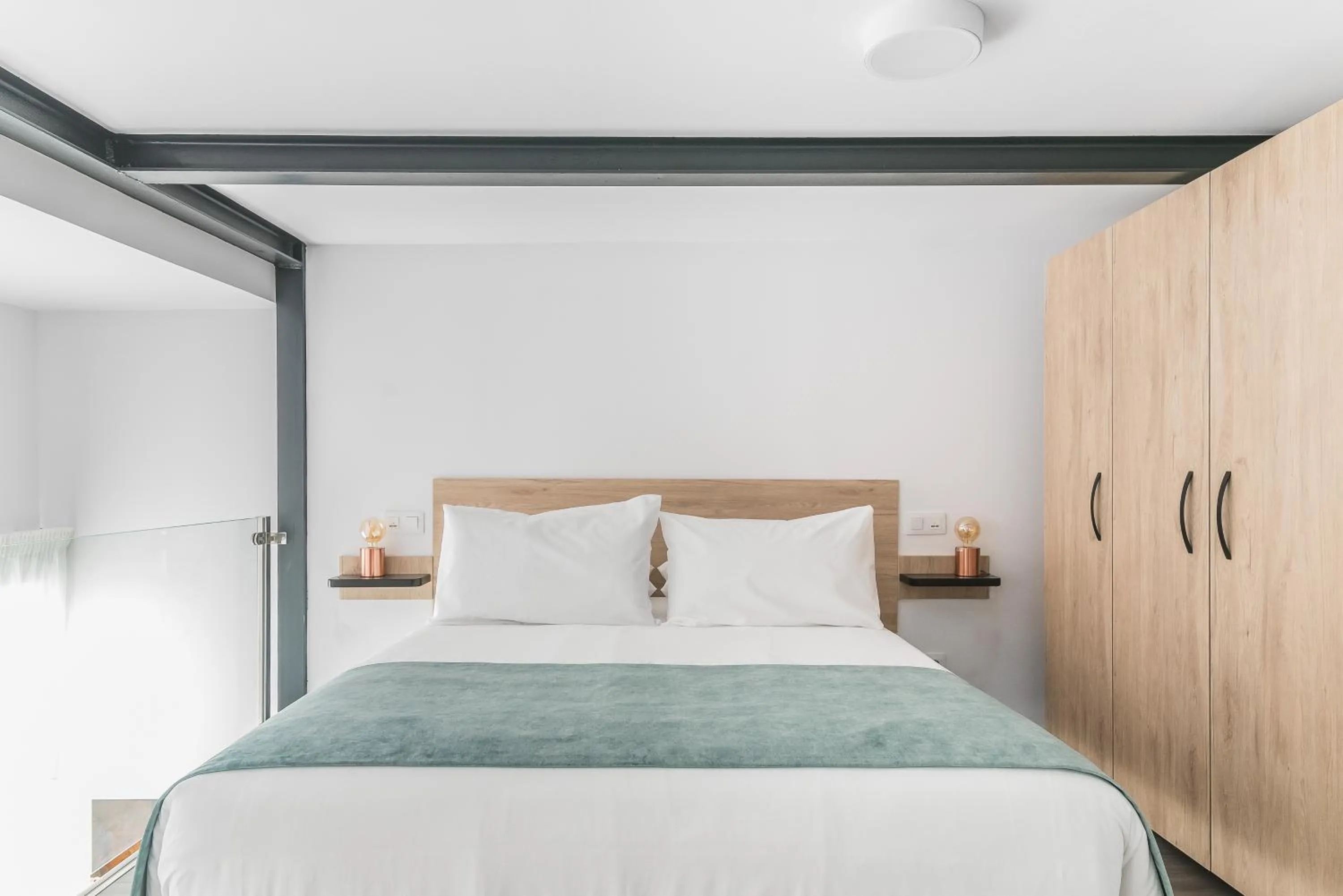 Bed in Open Sea Suites