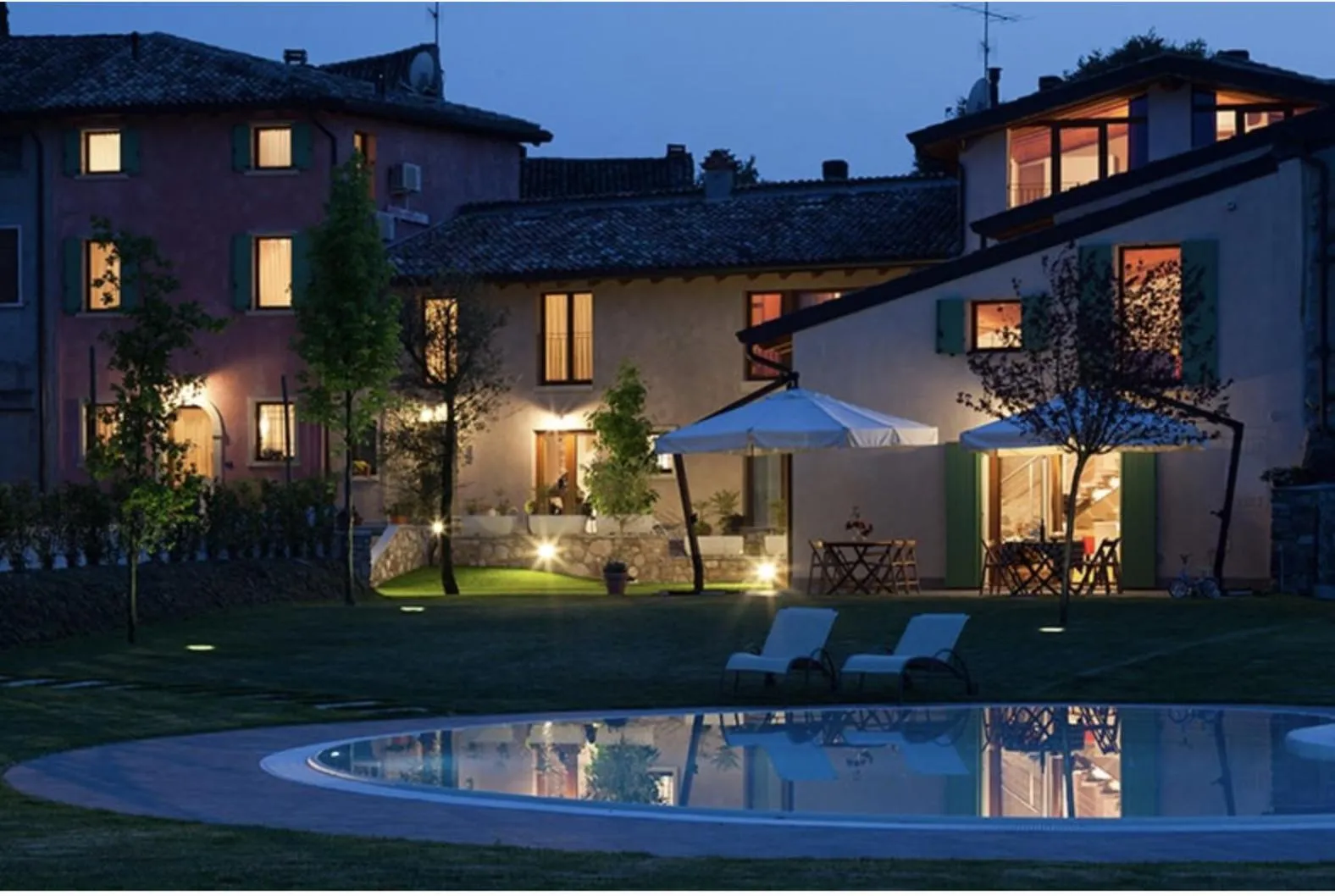 Swimming pool in La Casa del Nonno