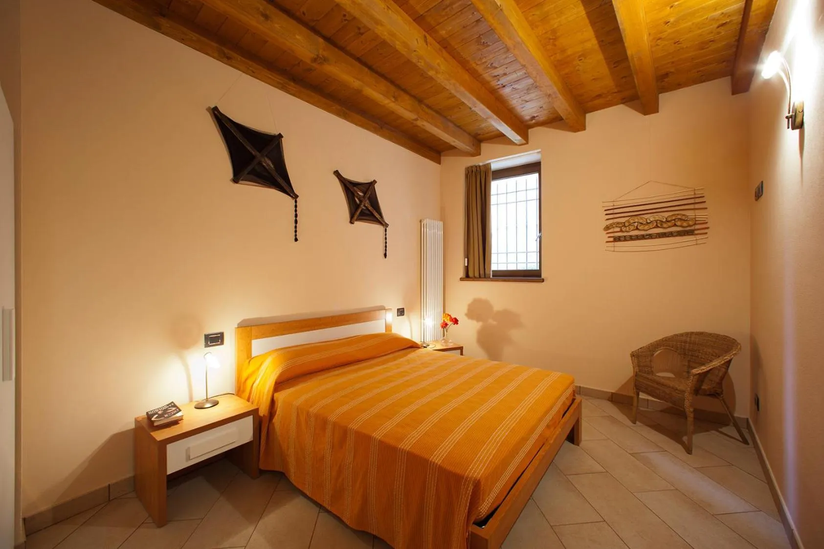 Bedroom, Bed in La Casa del Nonno