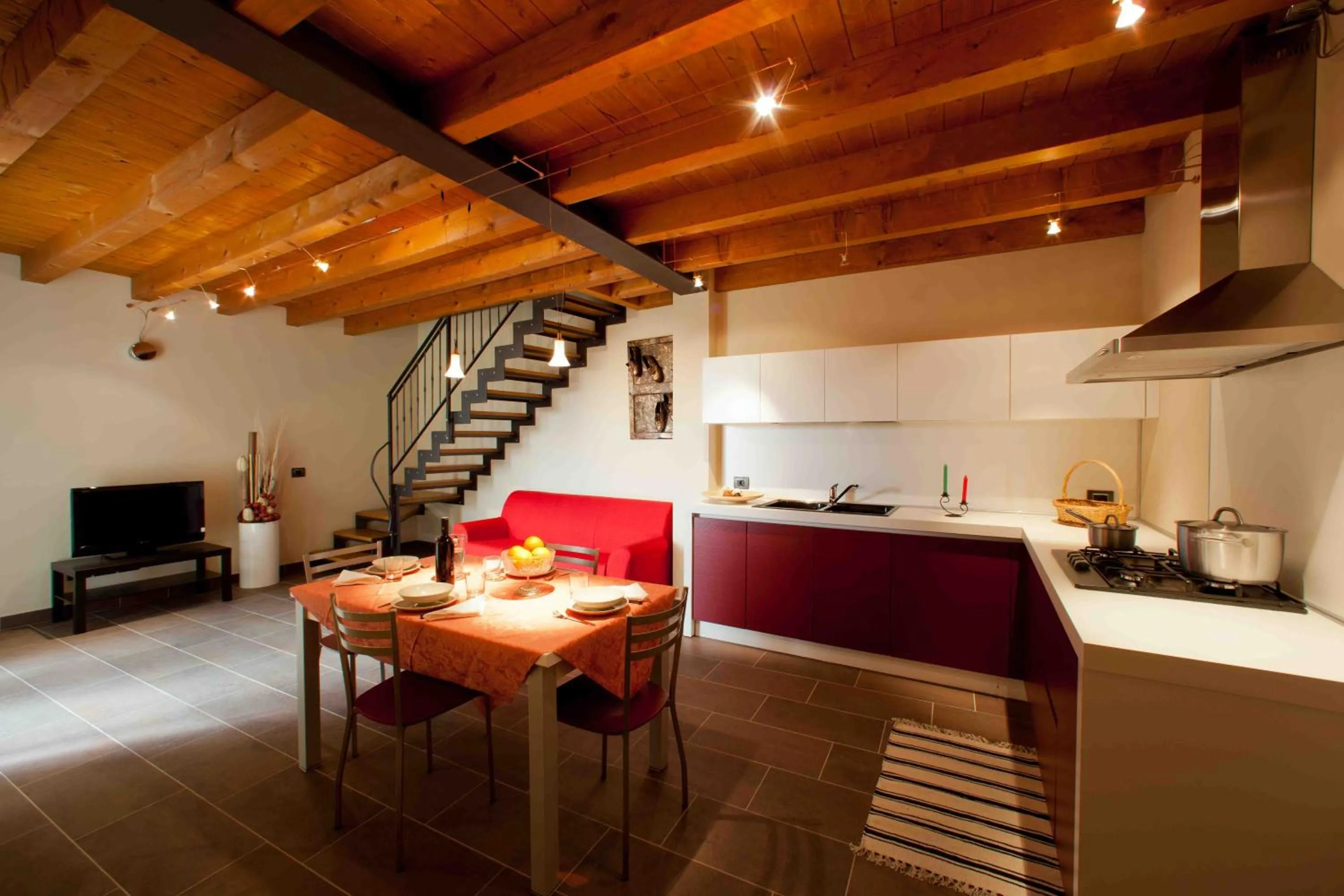 Dining area in La Casa del Nonno