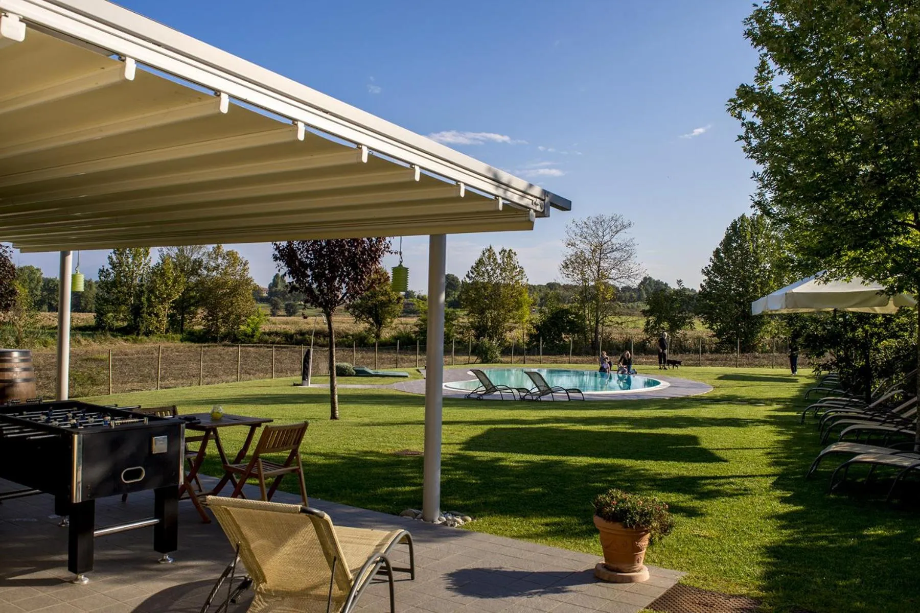 Garden in La Casa del Nonno