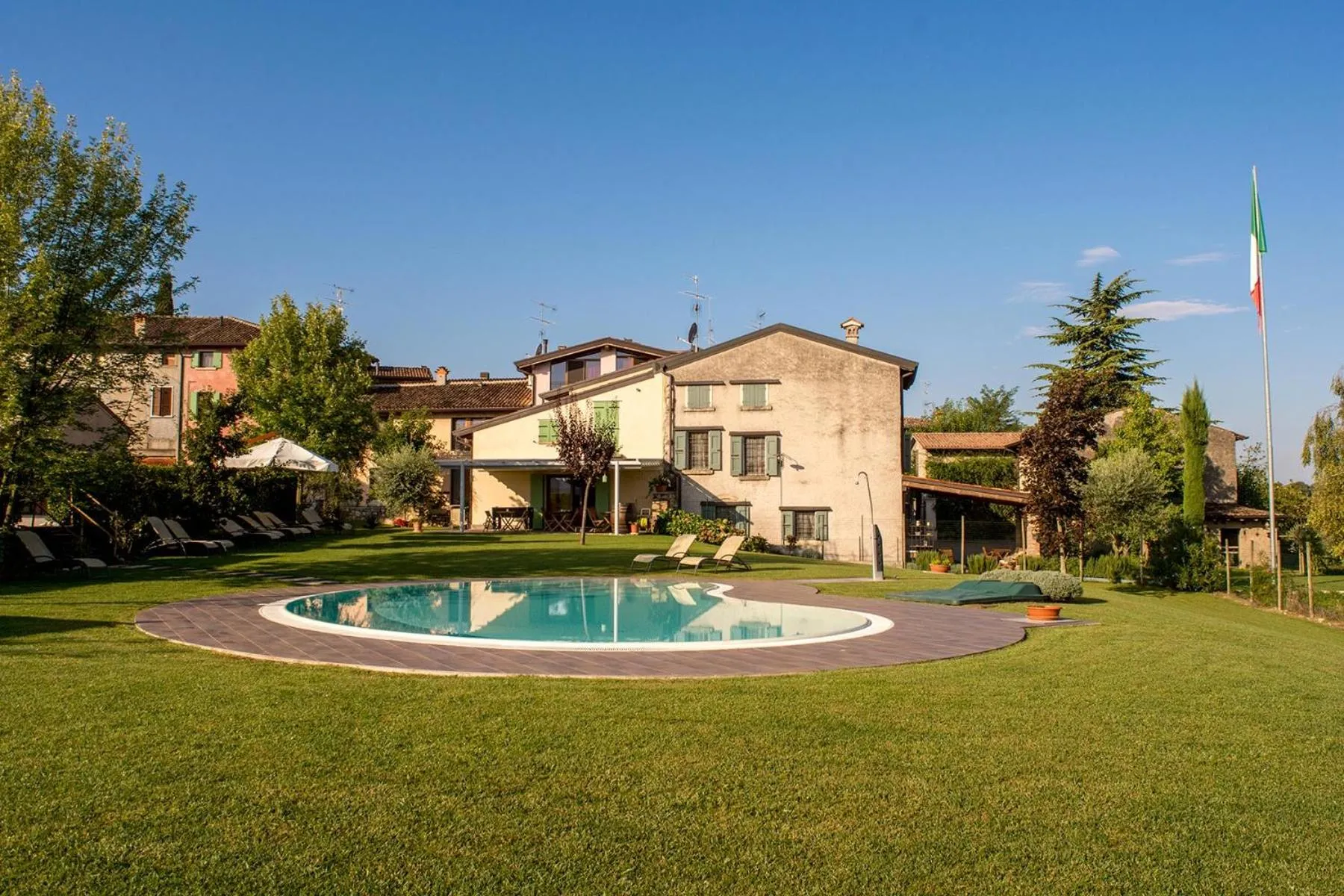 Garden in La Casa del Nonno