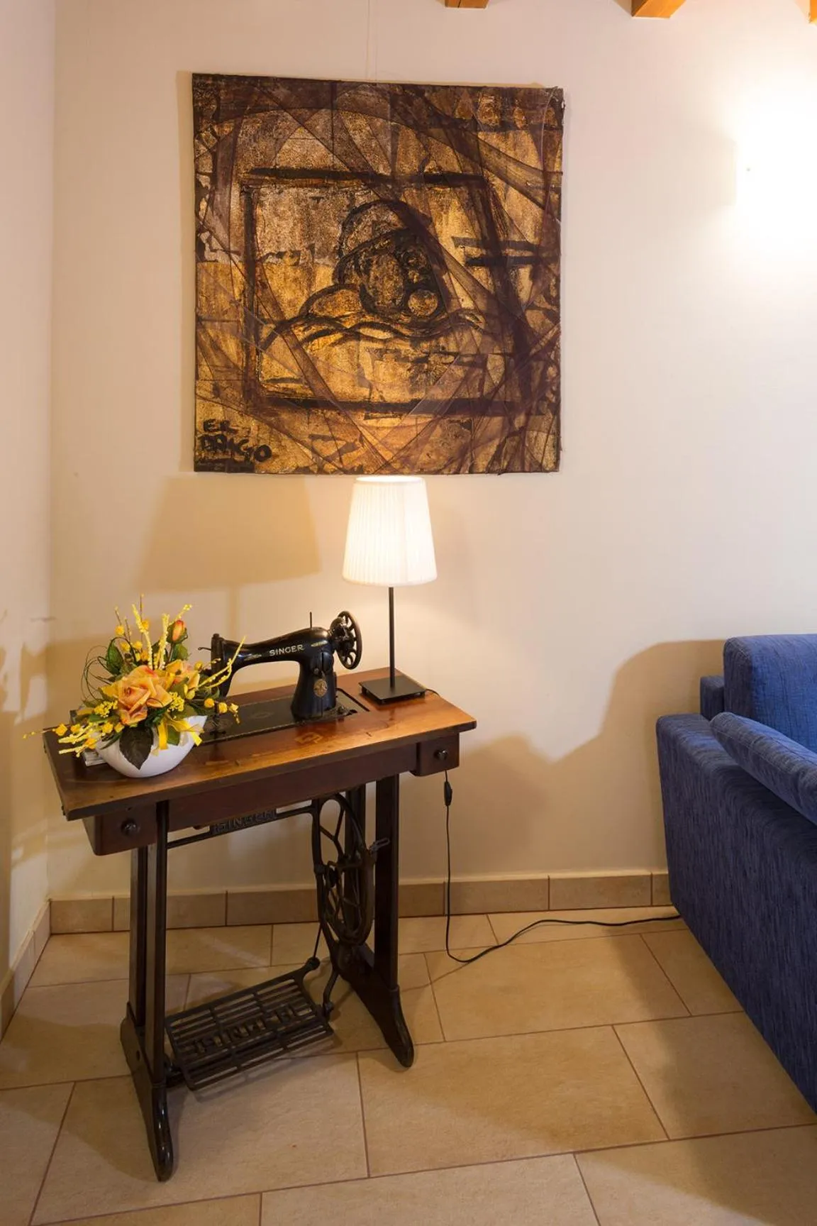 Living room in La Casa del Nonno