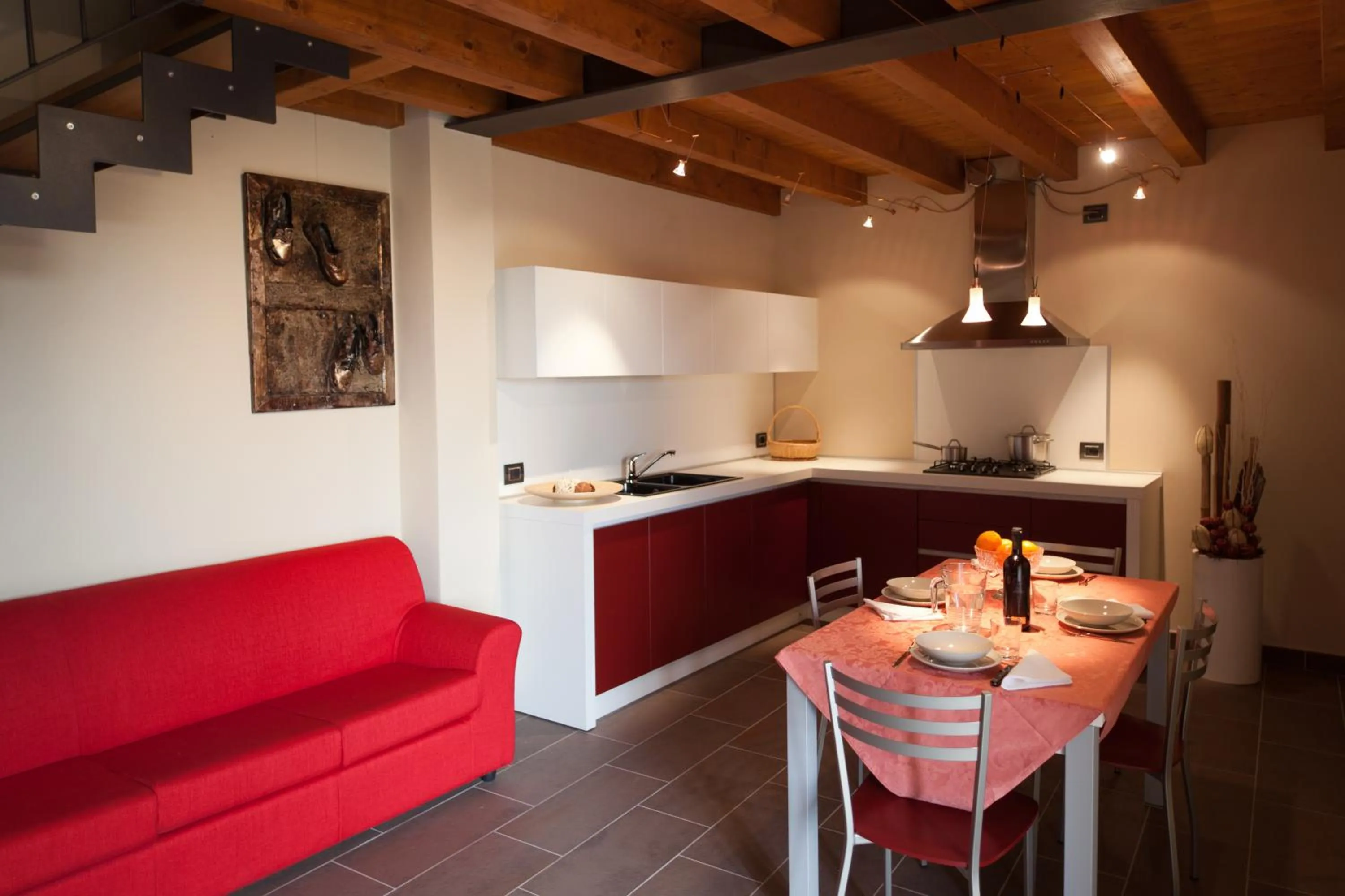 Dining area in La Casa del Nonno