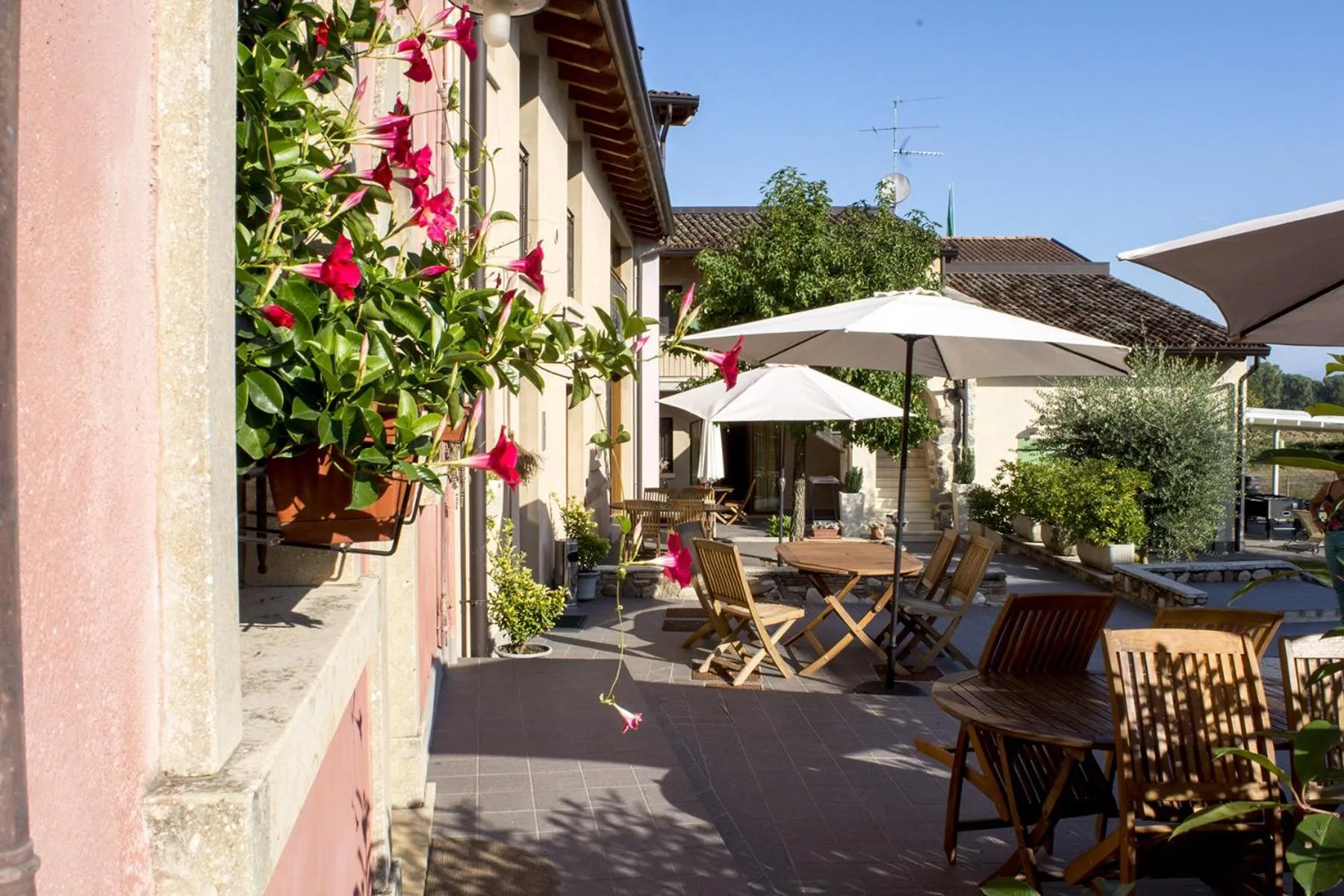 Patio in La Casa del Nonno