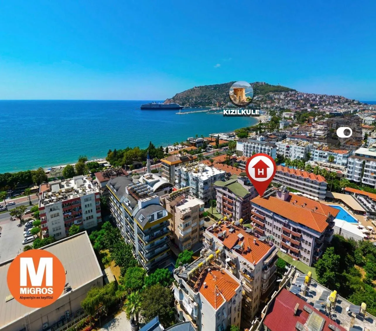 Property building in Maren City Apart Hotel