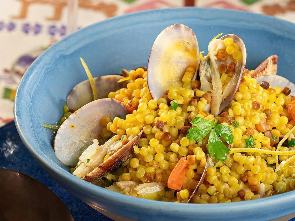 Meals in Hotel Su Barchile