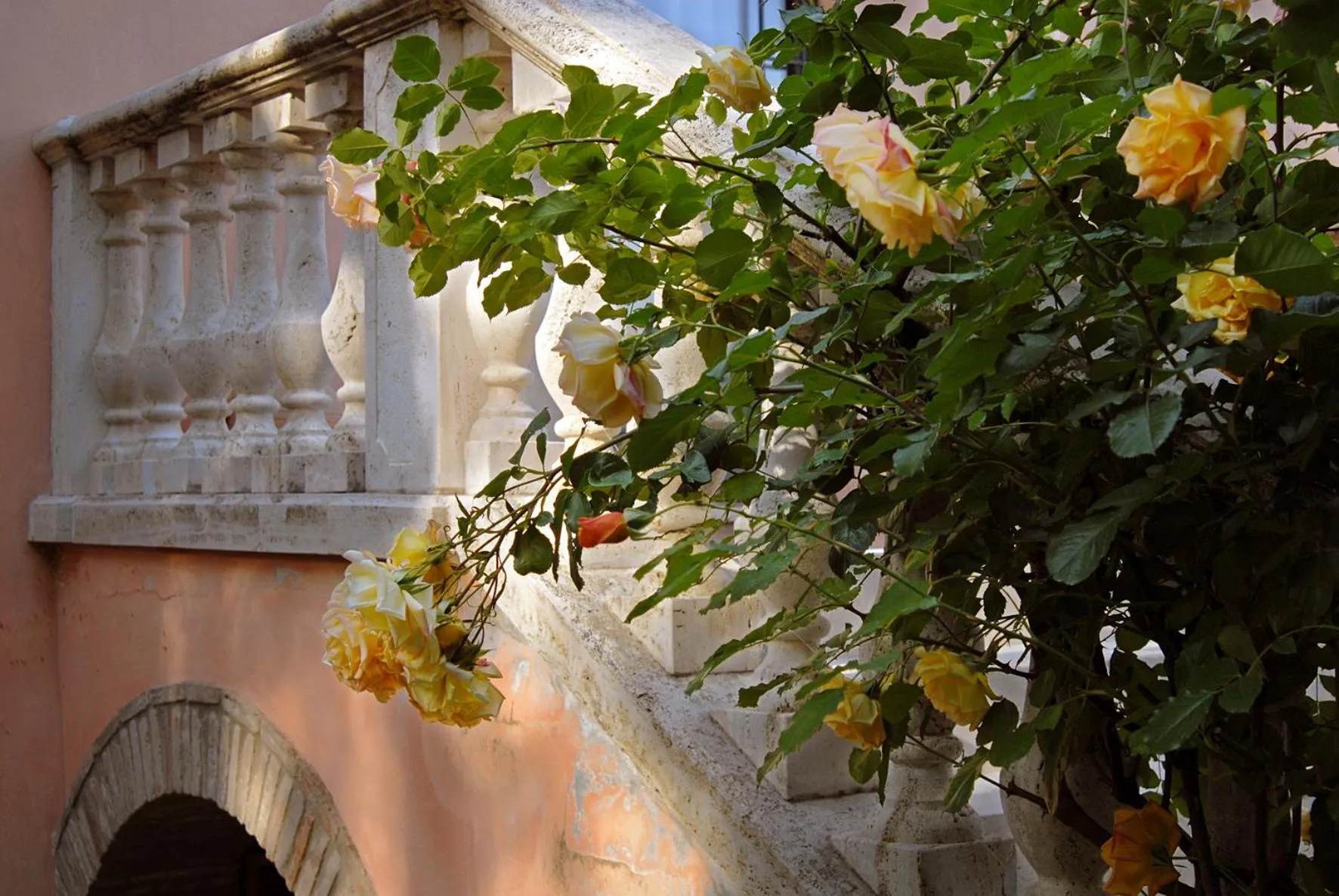 Garden view in Il Rondò Boutique Hotel