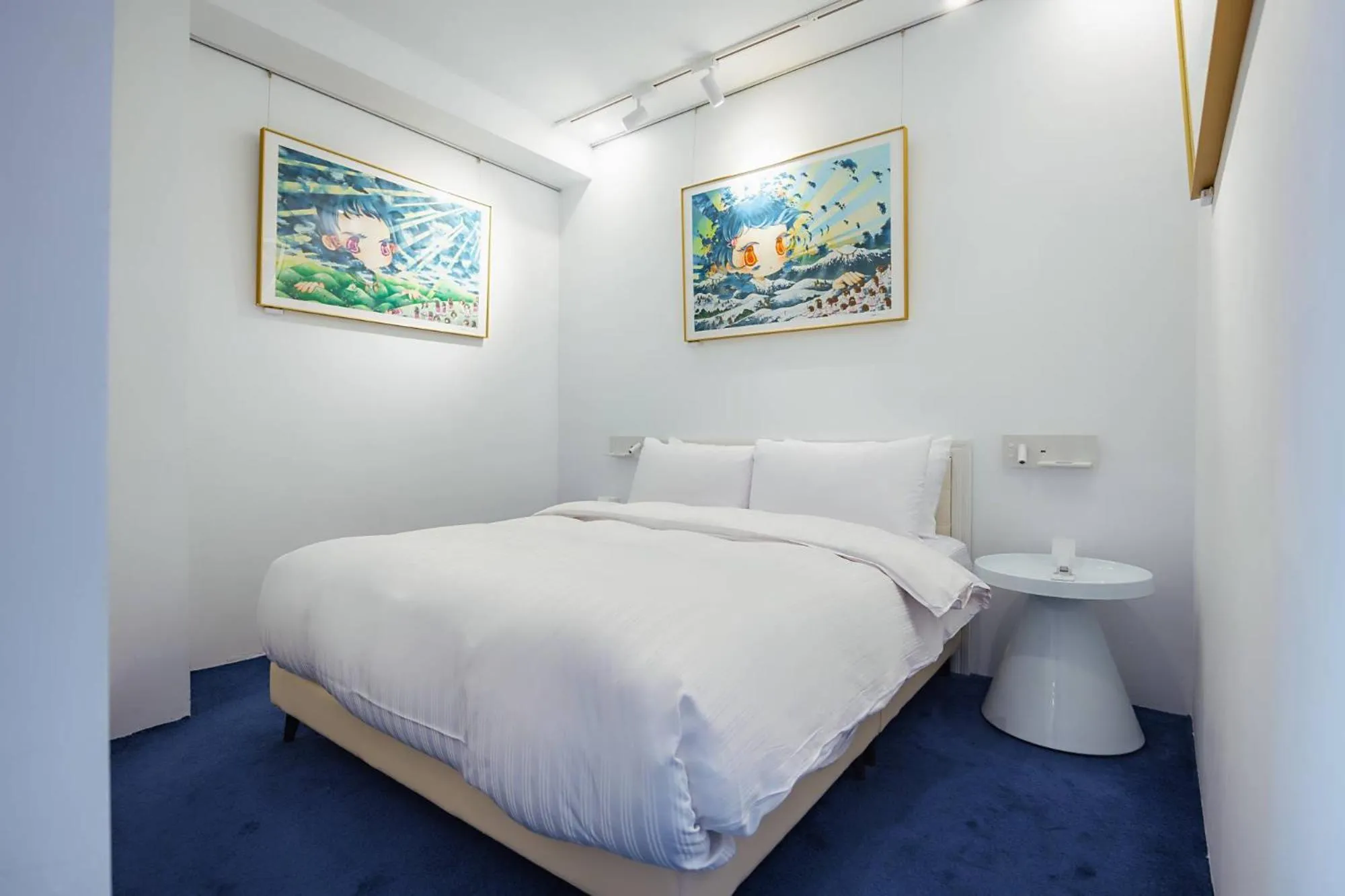 Bed in 苓旅松山館 Lininn Tapei Arena