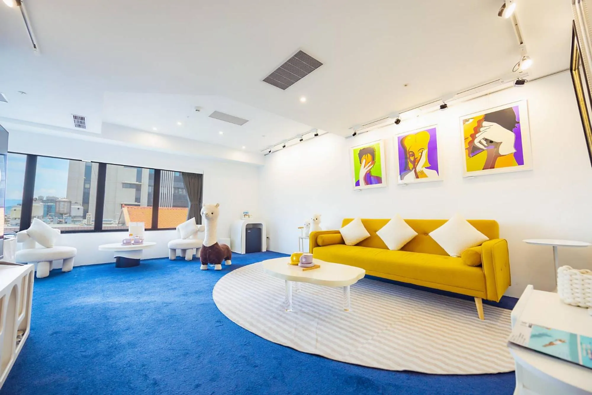 Living room in 苓旅松山館 Lininn Tapei Arena