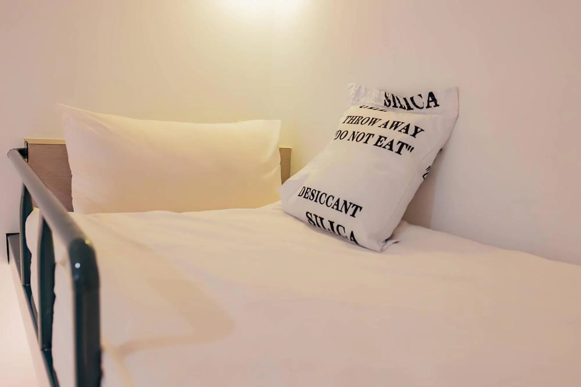 Bed in 苓旅松山館 Lininn Tapei Arena