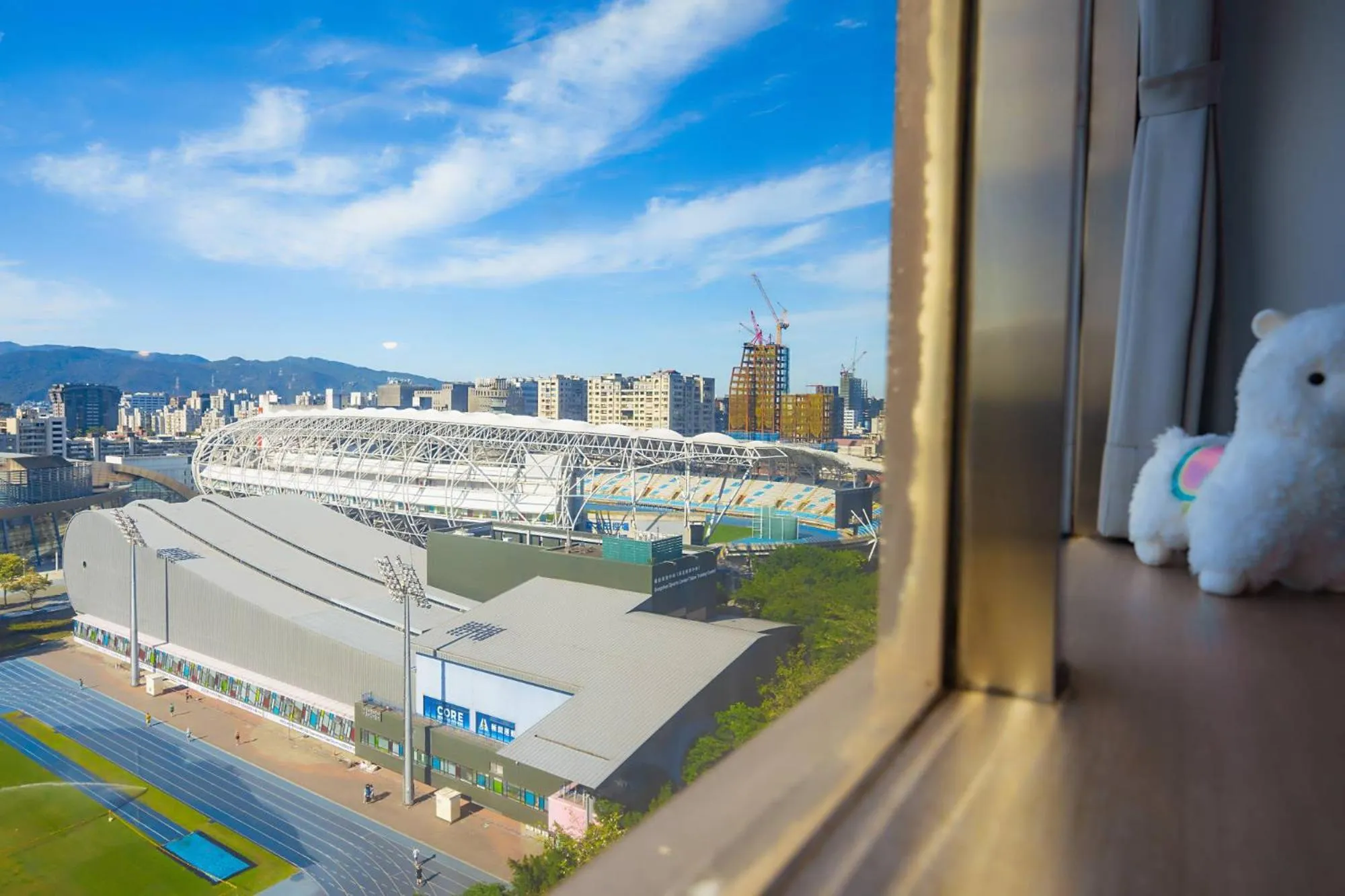 City view in 苓旅松山館 Lininn Tapei Arena