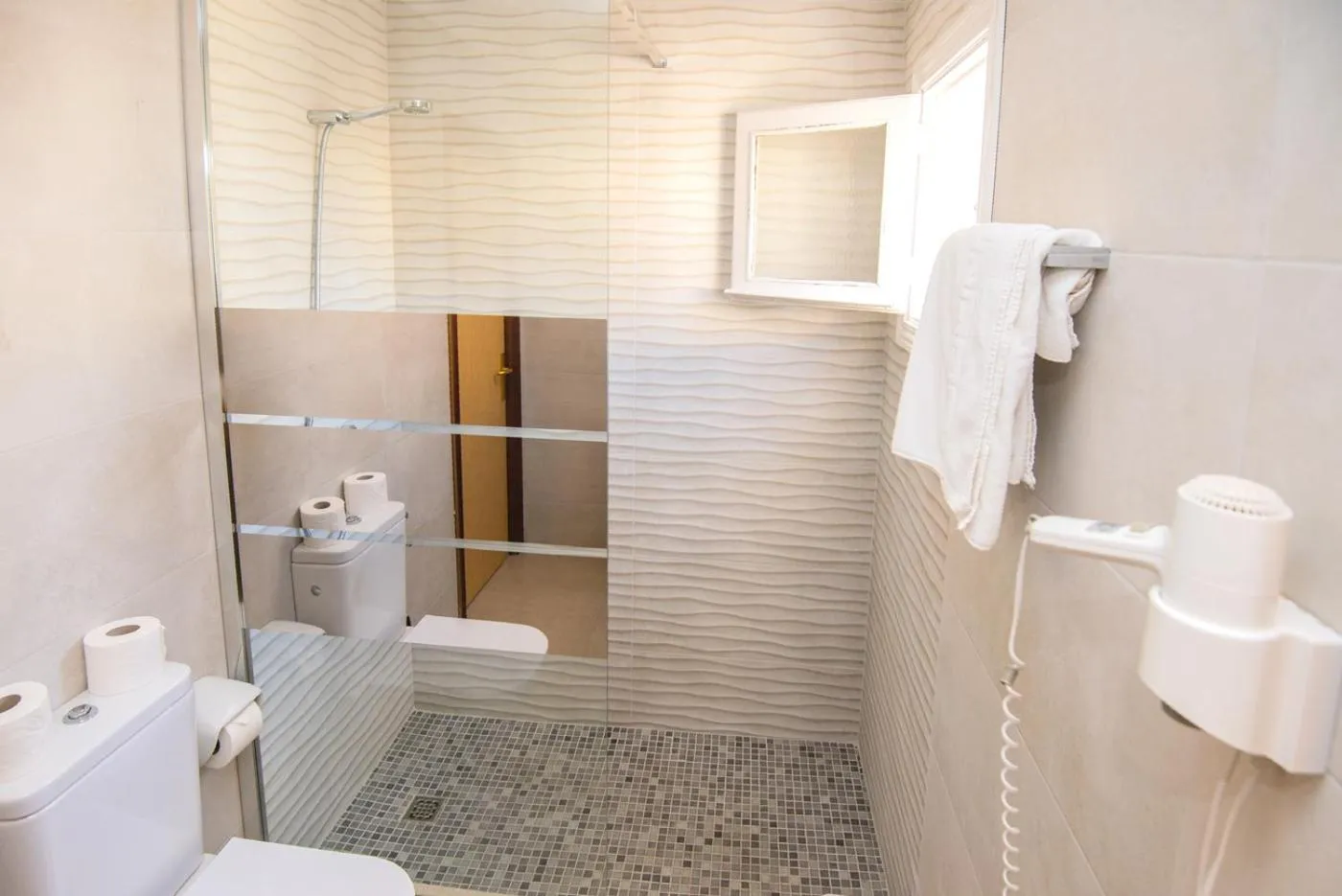 Shower in Hotel Vista Sol Cala Rajada