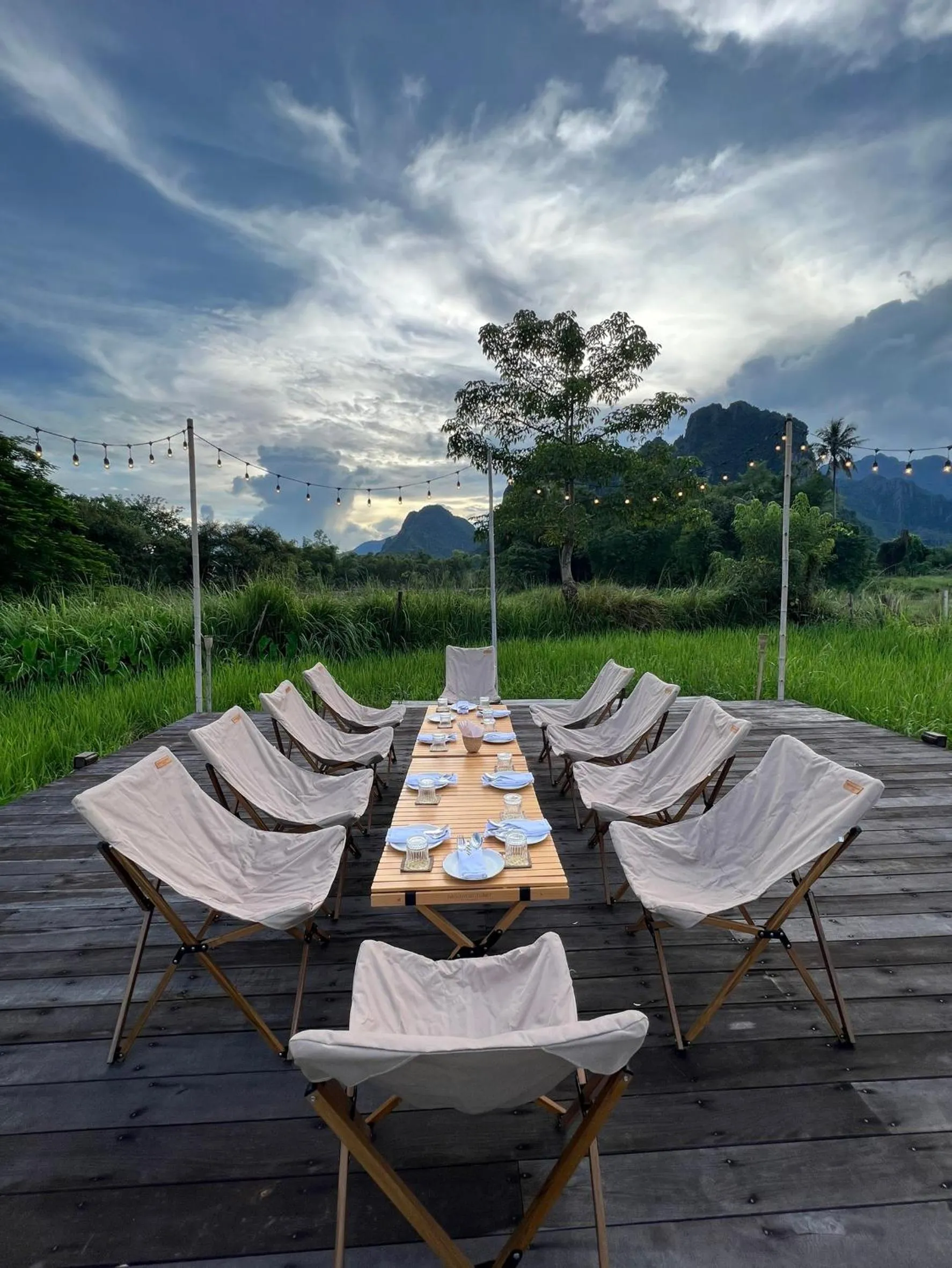 Restaurant/places to eat in ViengTara VangVieng Resort