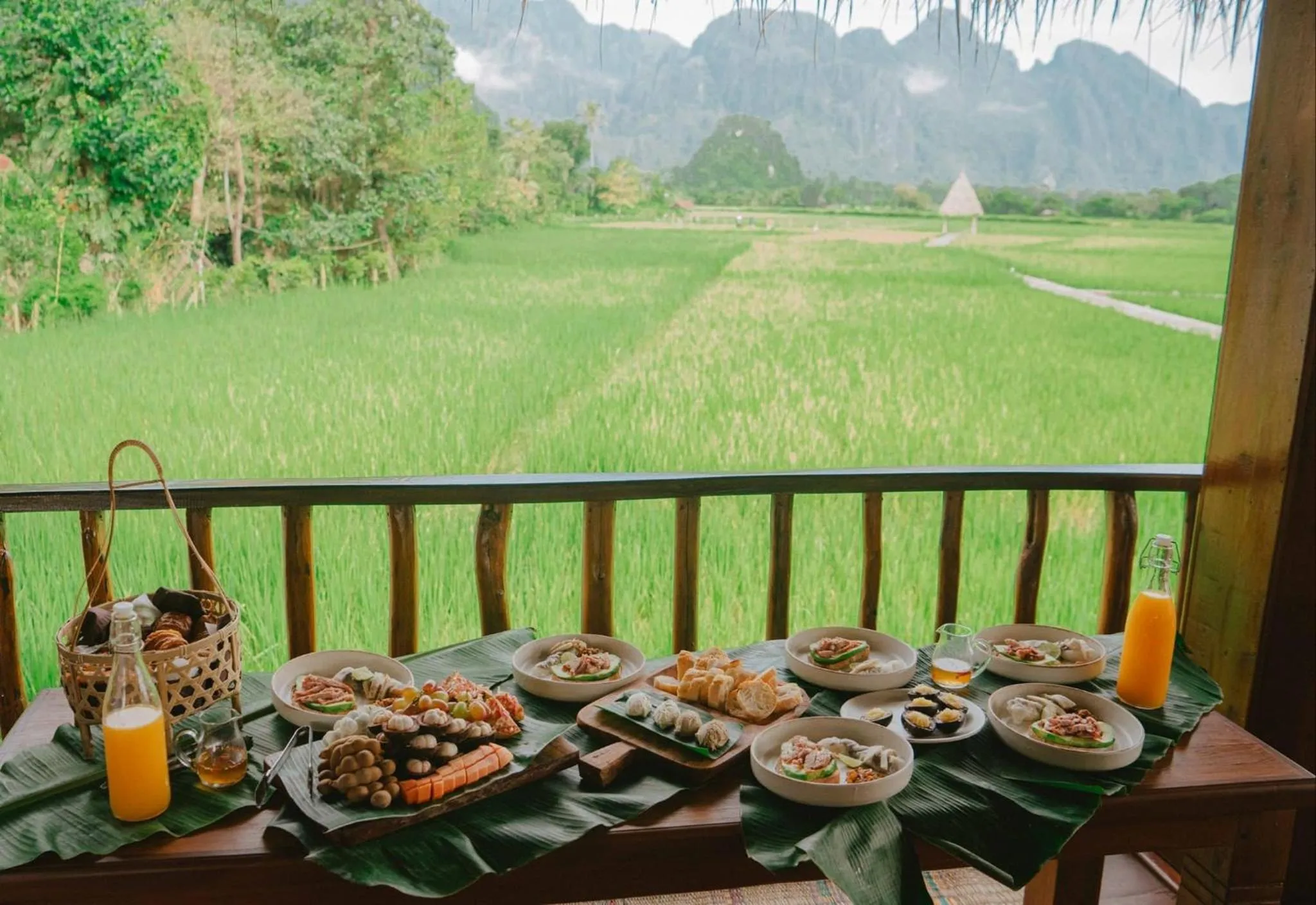 Restaurant/places to eat in ViengTara VangVieng Resort