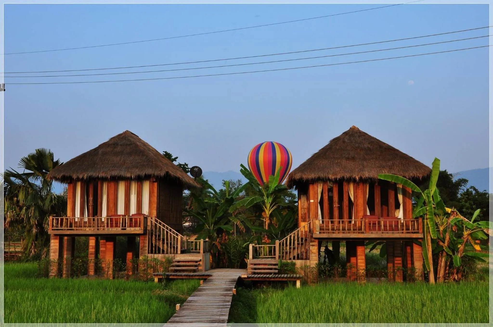 Mountain view in ViengTara VangVieng Resort