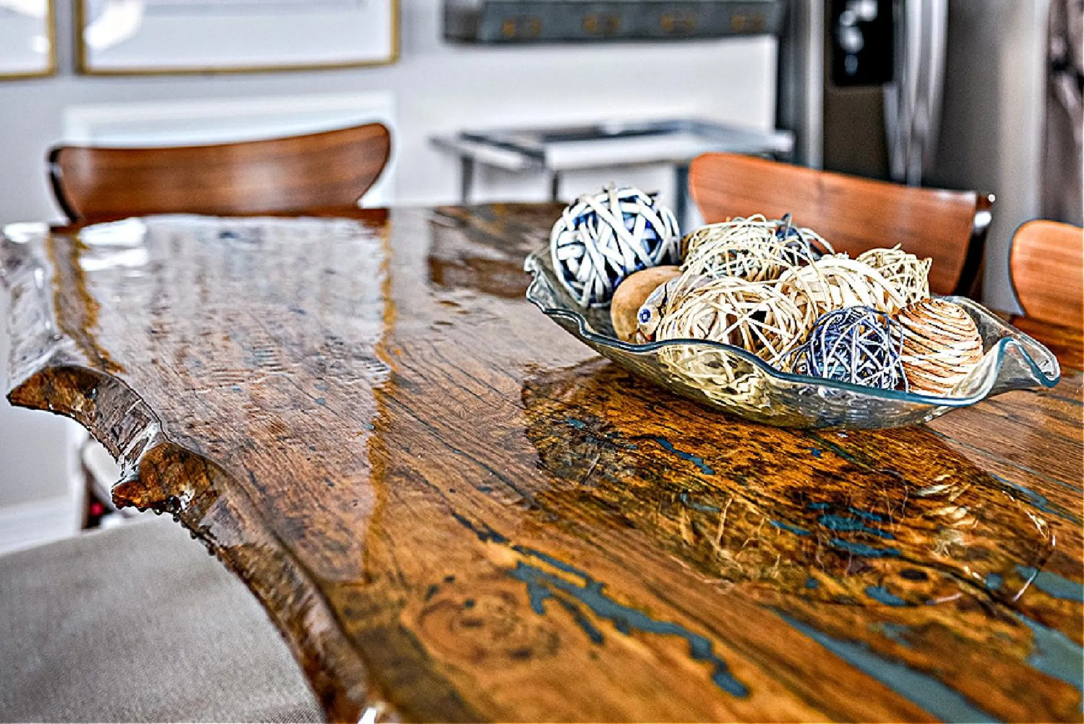 Dining area in Bay Front Home with Spectacular Sunrise Views