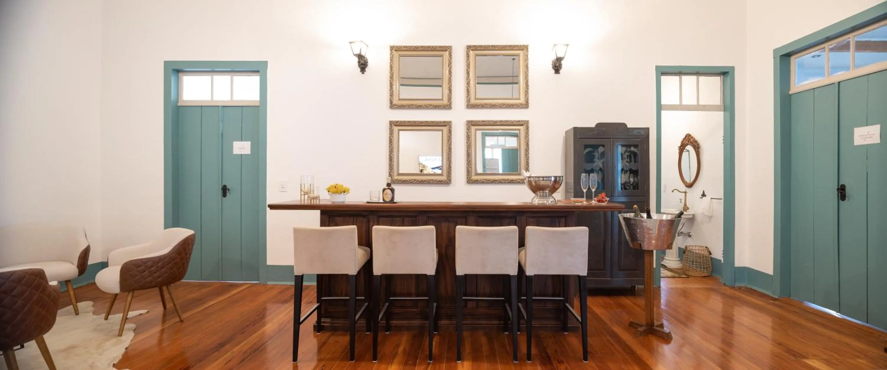 Seating area in Limoeiro da Concórdia Hotel Fazenda de Charme