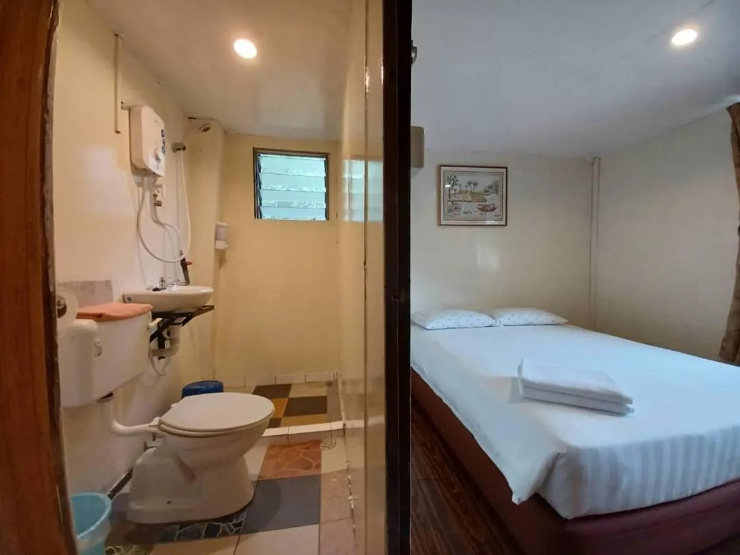 Bed in Mile 36 Lodge