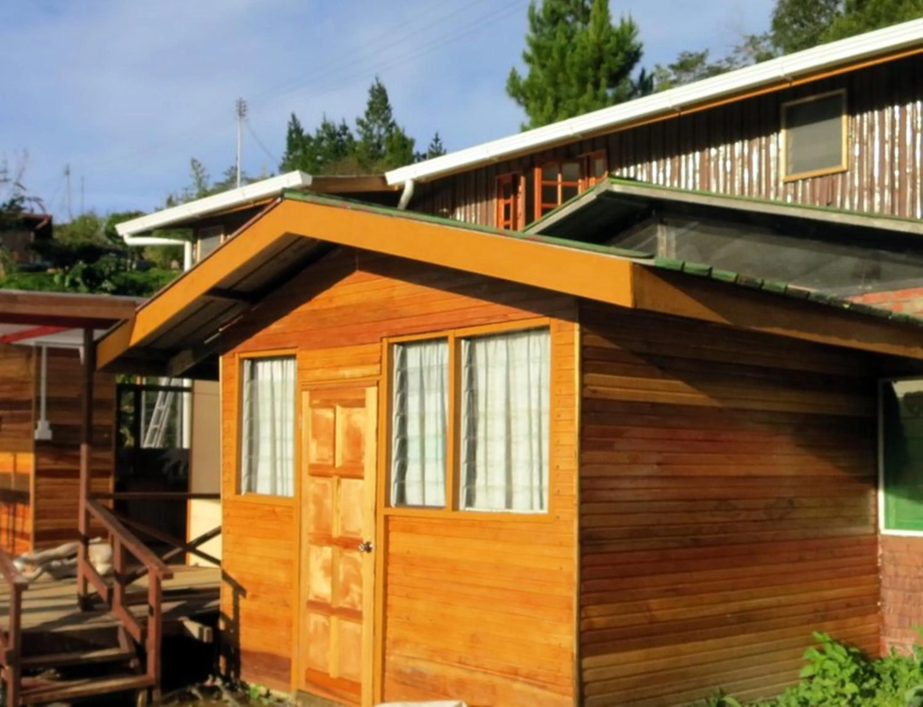 Facade/entrance in Mile 36 Lodge