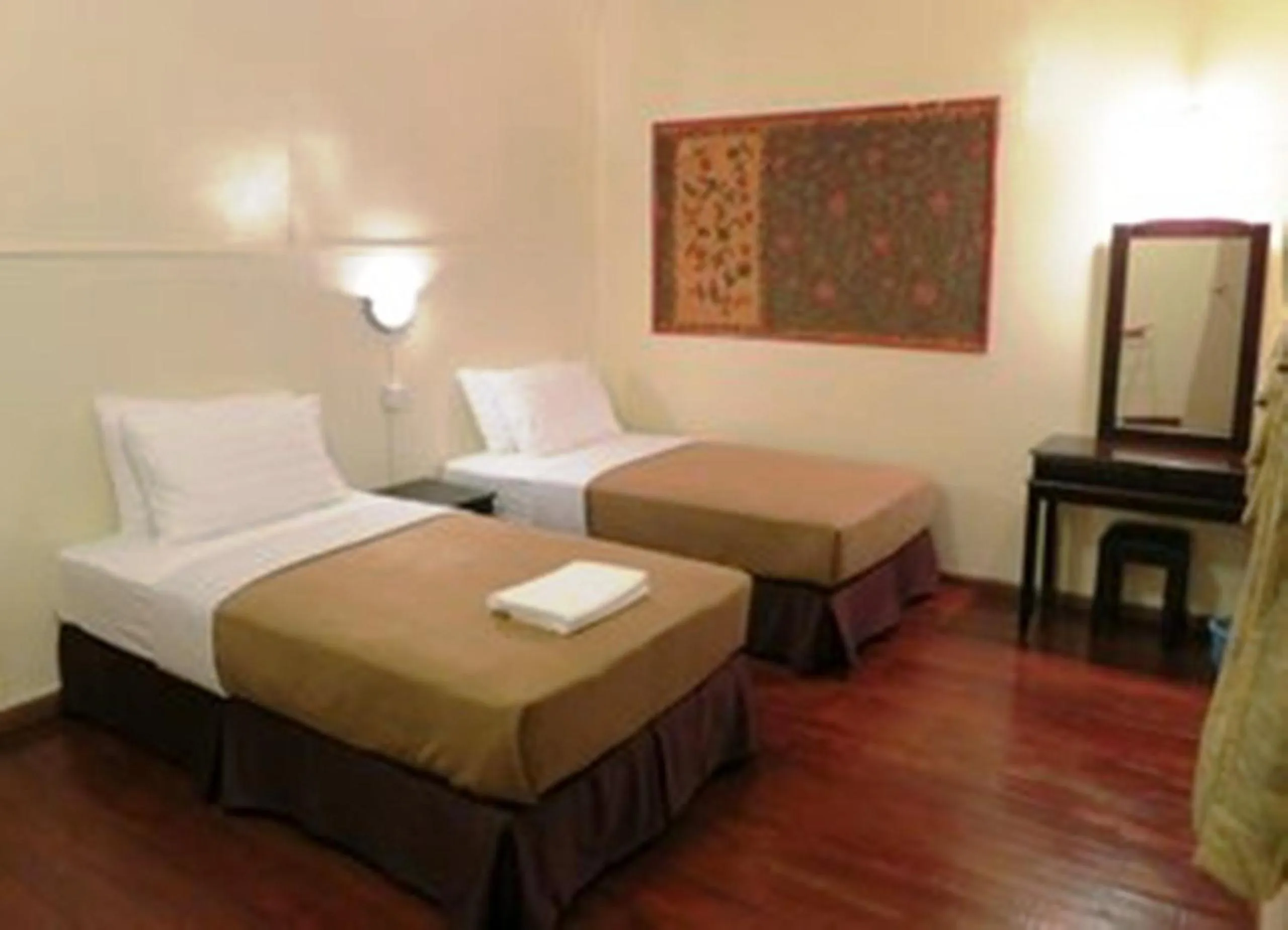 Bed in Mile 36 Lodge