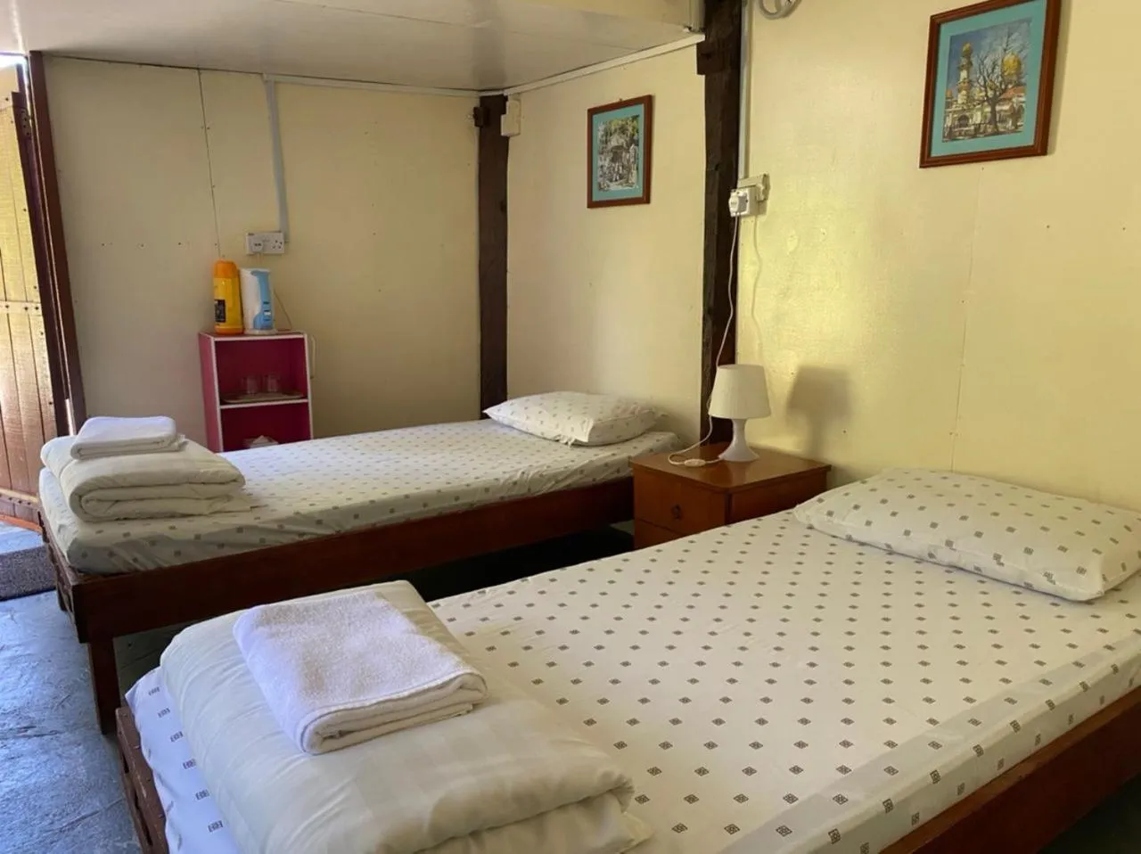 Bed in Mile 36 Lodge