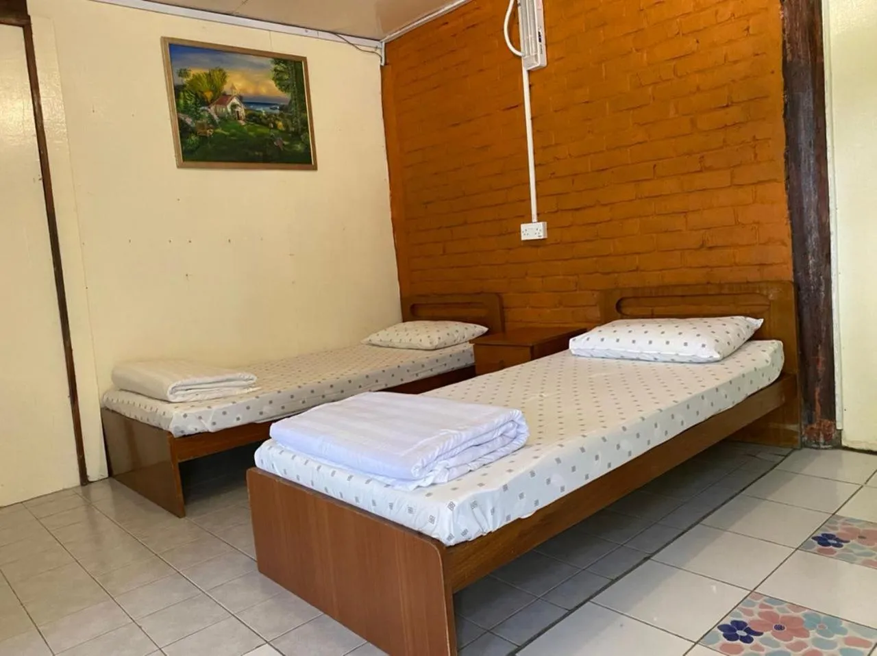 Bed in Mile 36 Lodge