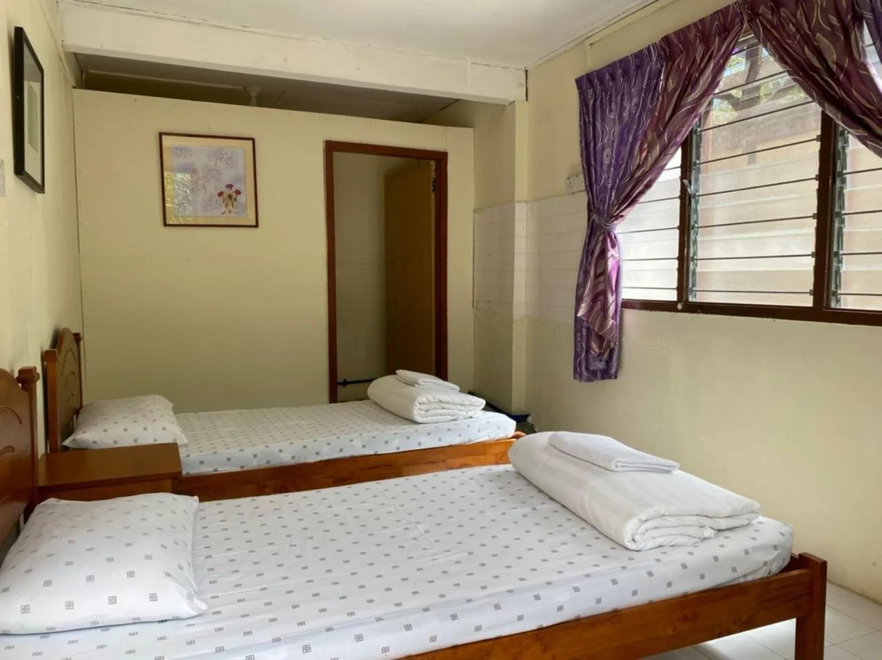 Bed in Mile 36 Lodge