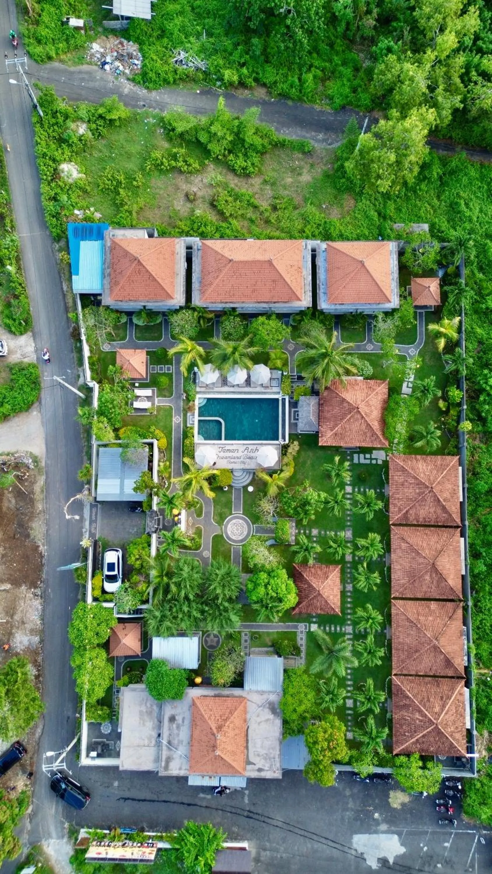 Bird's eye view in Taman Asih Bingin Homestay