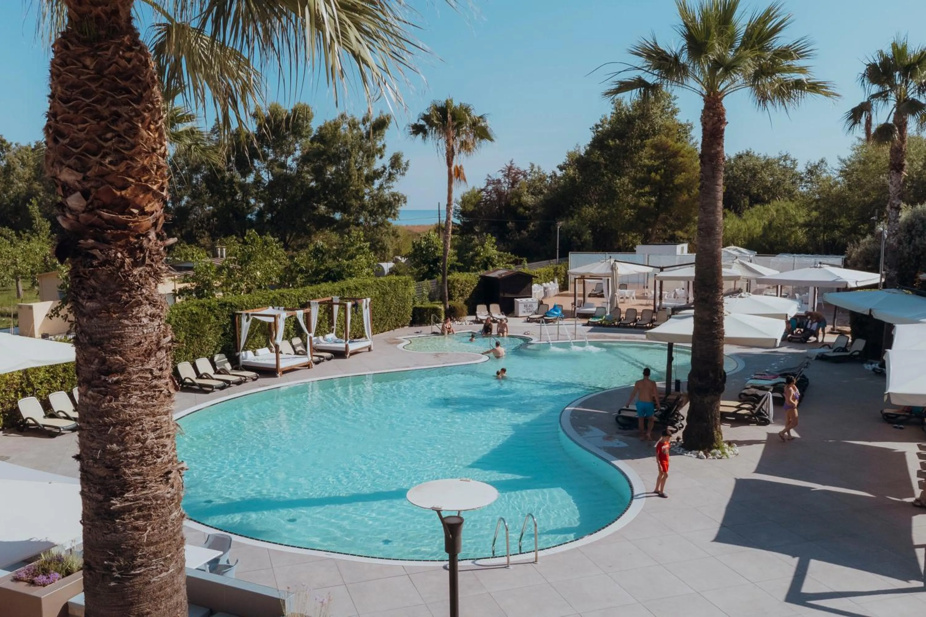Swimming pool in Hotel Acquario