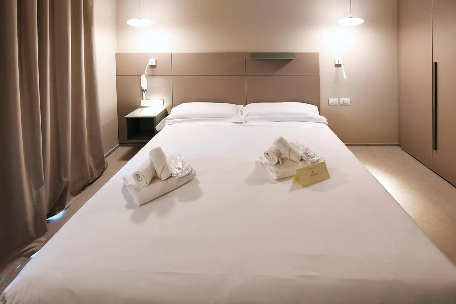 Bed in Hotel Villa Cappugi