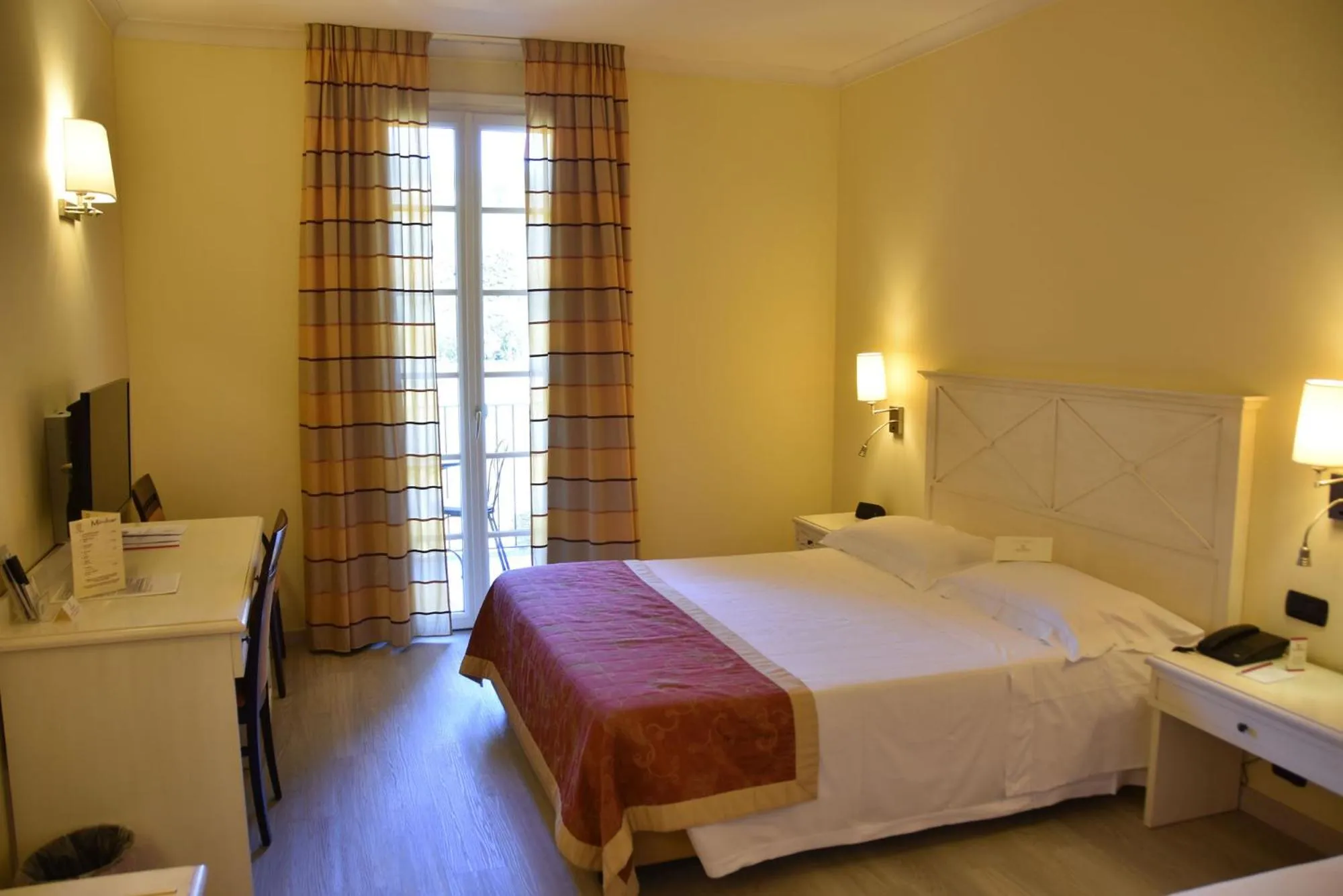 Bed in Hotel Villa Cappugi