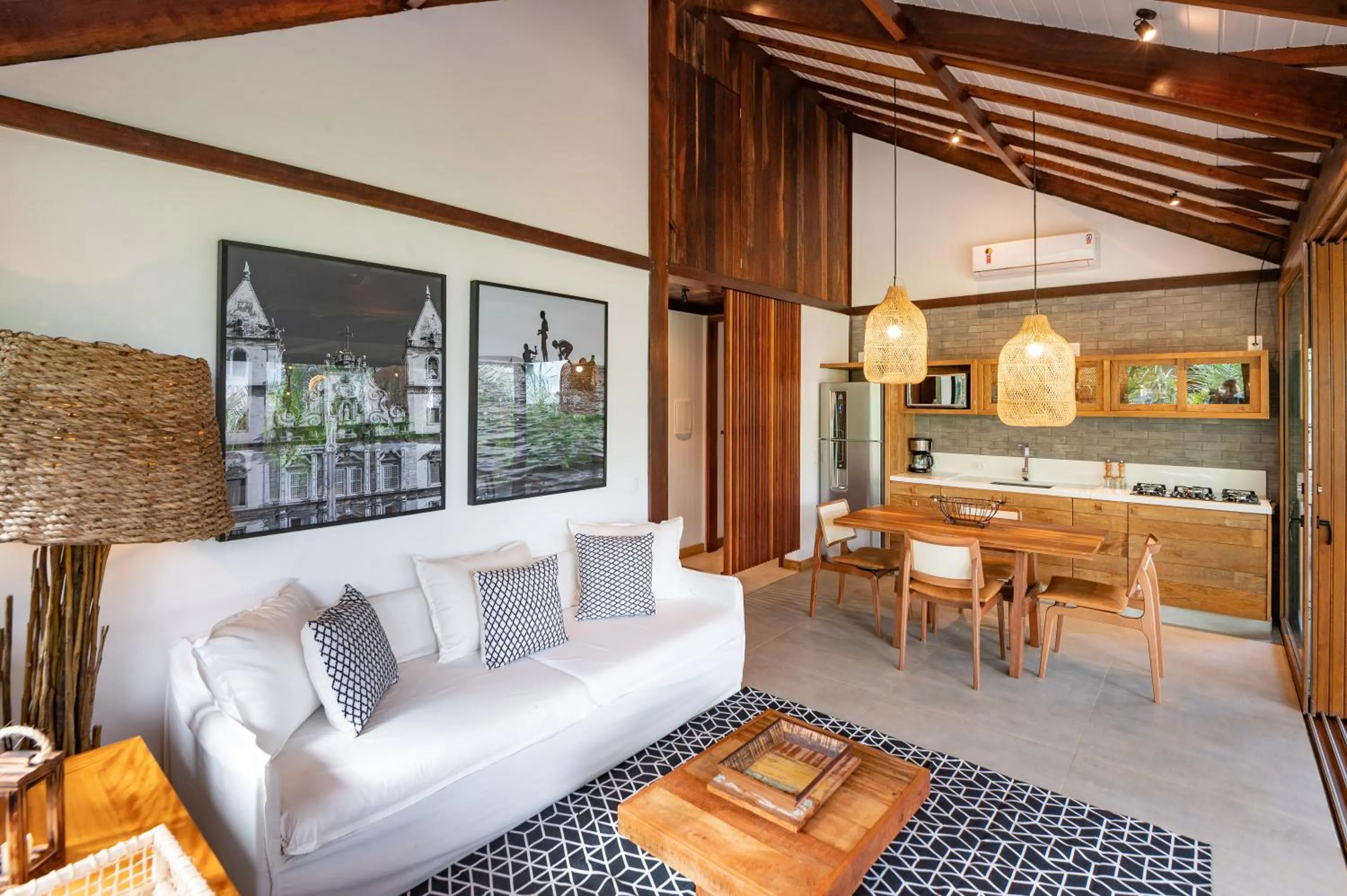 Living room in Colibri Beach Villas