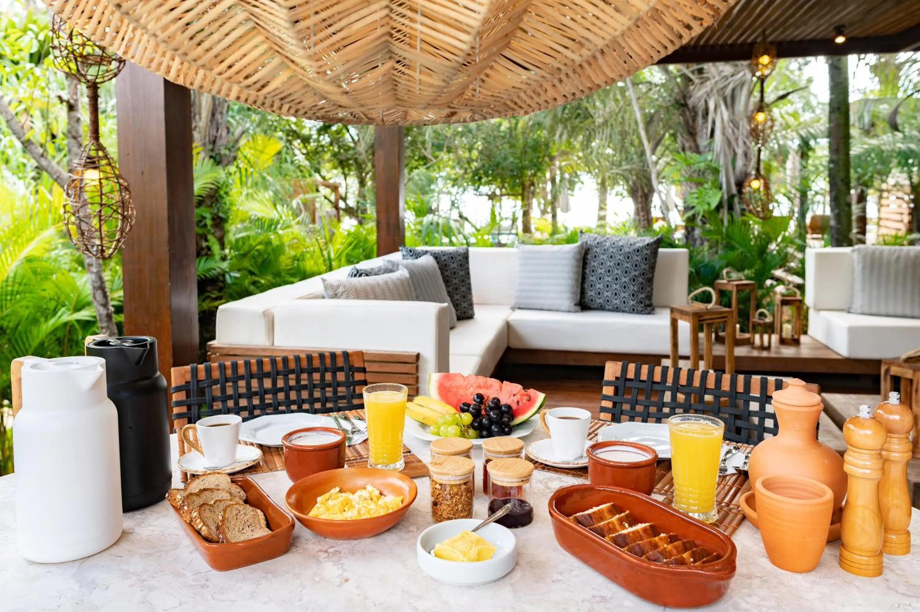Patio in Colibri Beach Villas