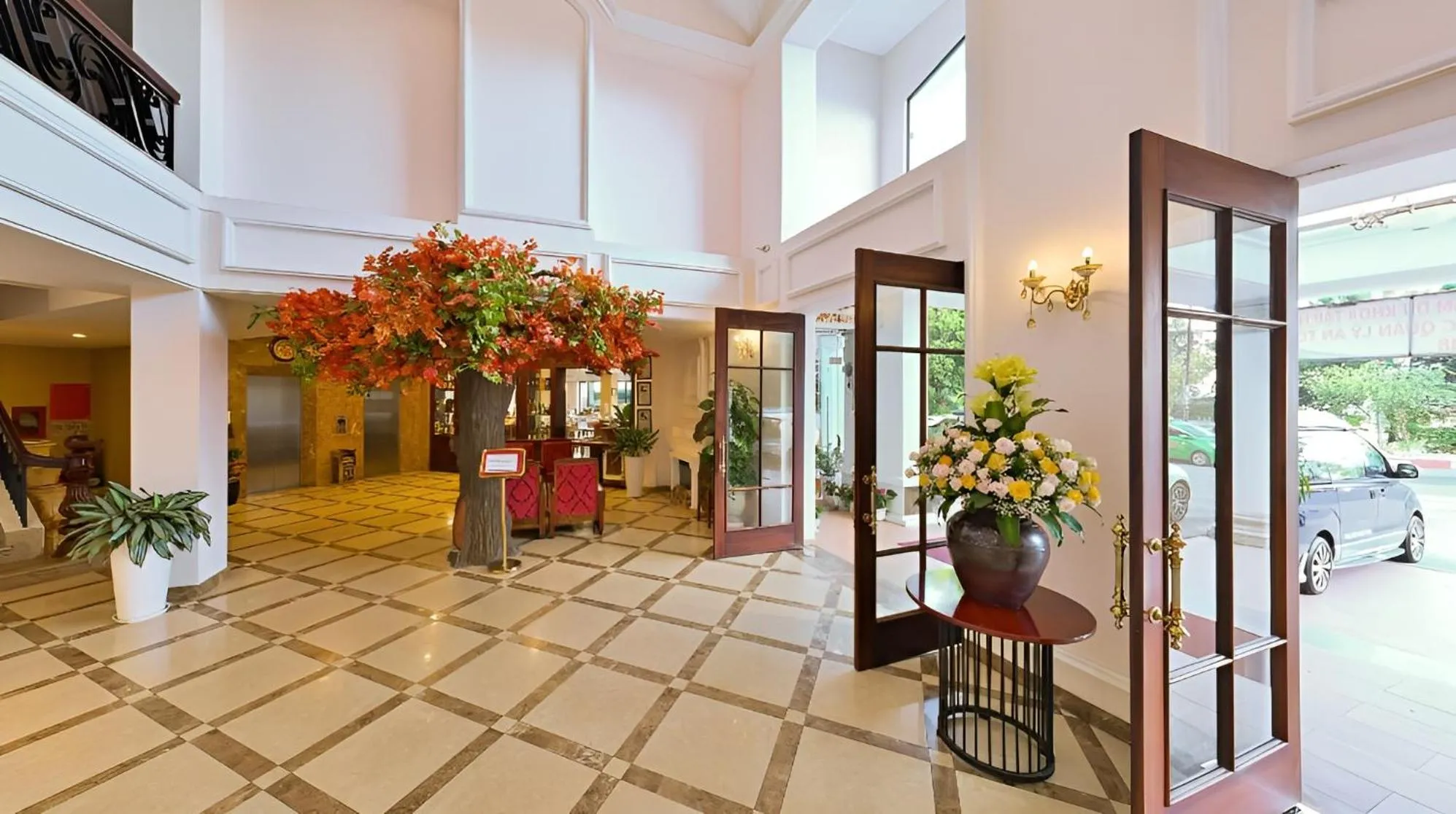 Lobby or reception in Ngoc Phat Dalat Hotel