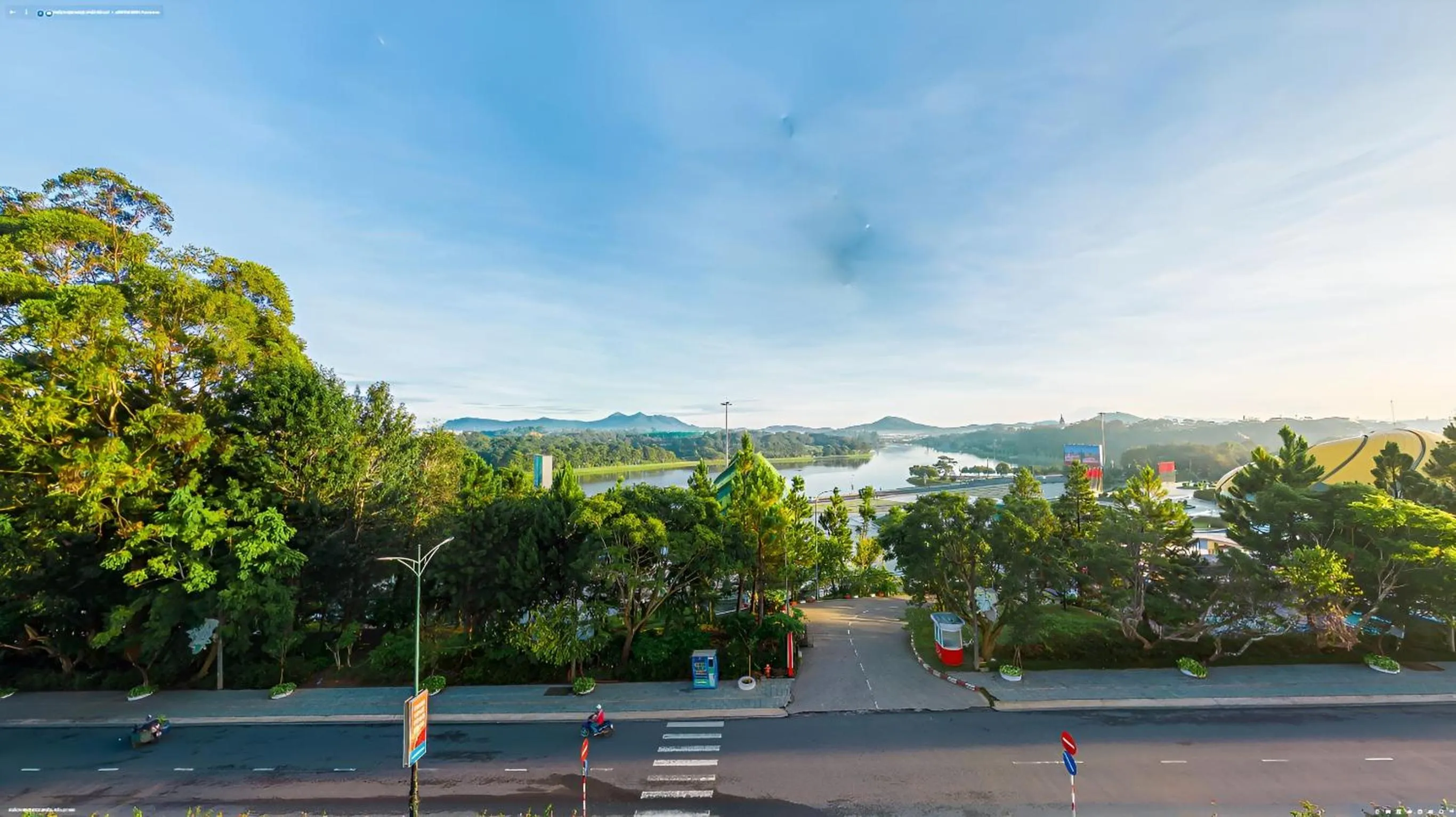 Balcony/Terrace in Ngoc Phat Dalat Hotel