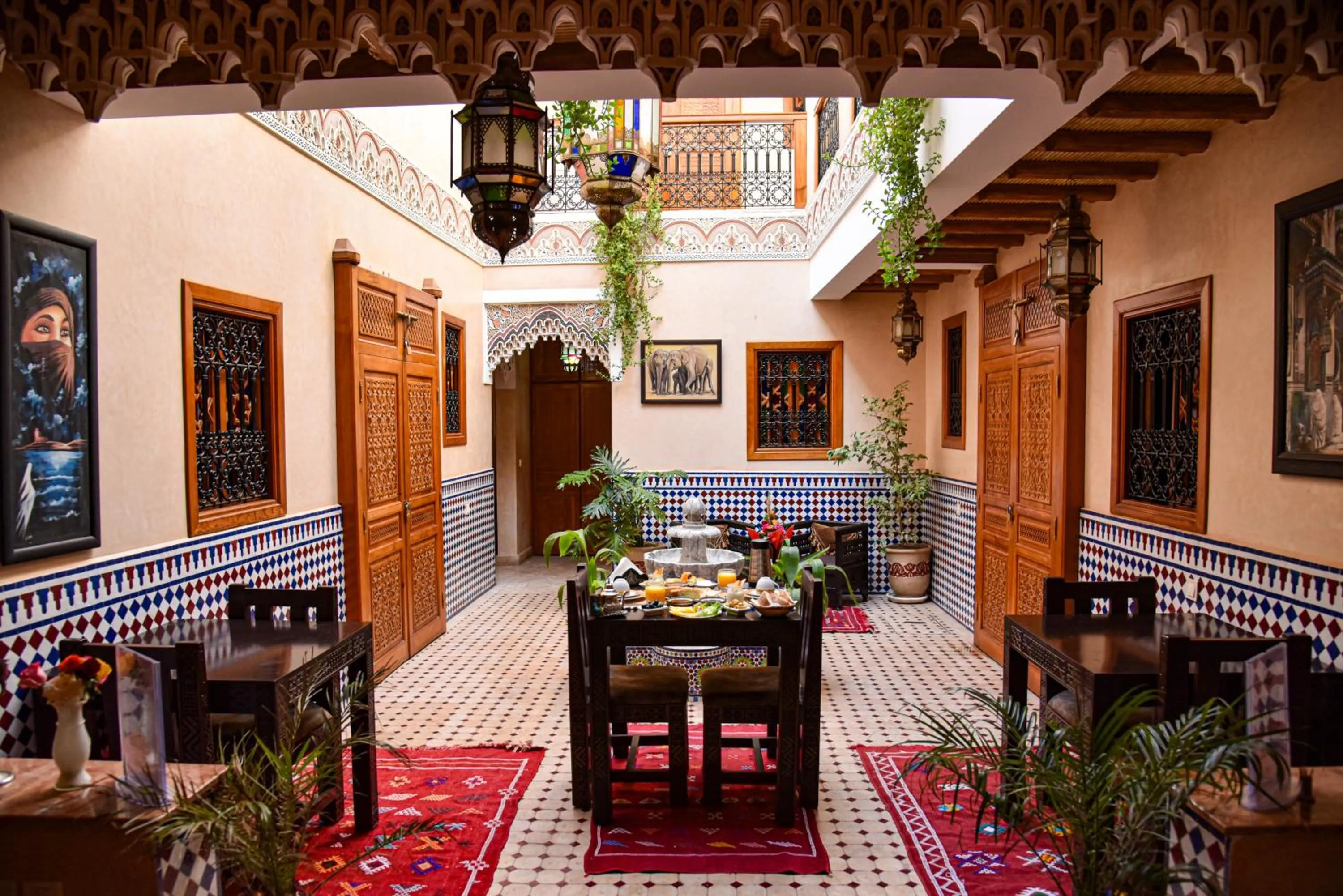 Breakfast in Riad ZANOUBA