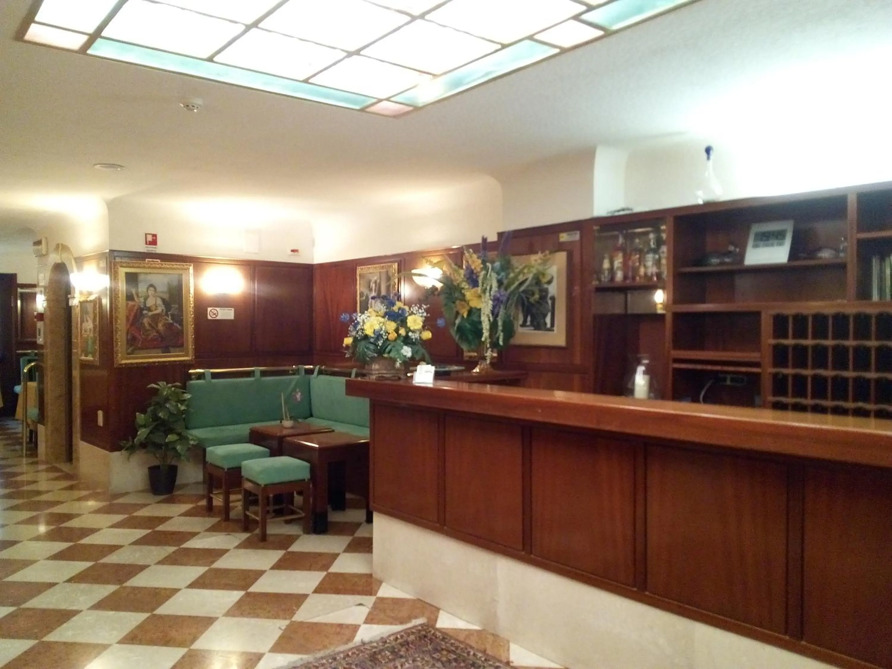 Lobby or reception in Hotel Diana