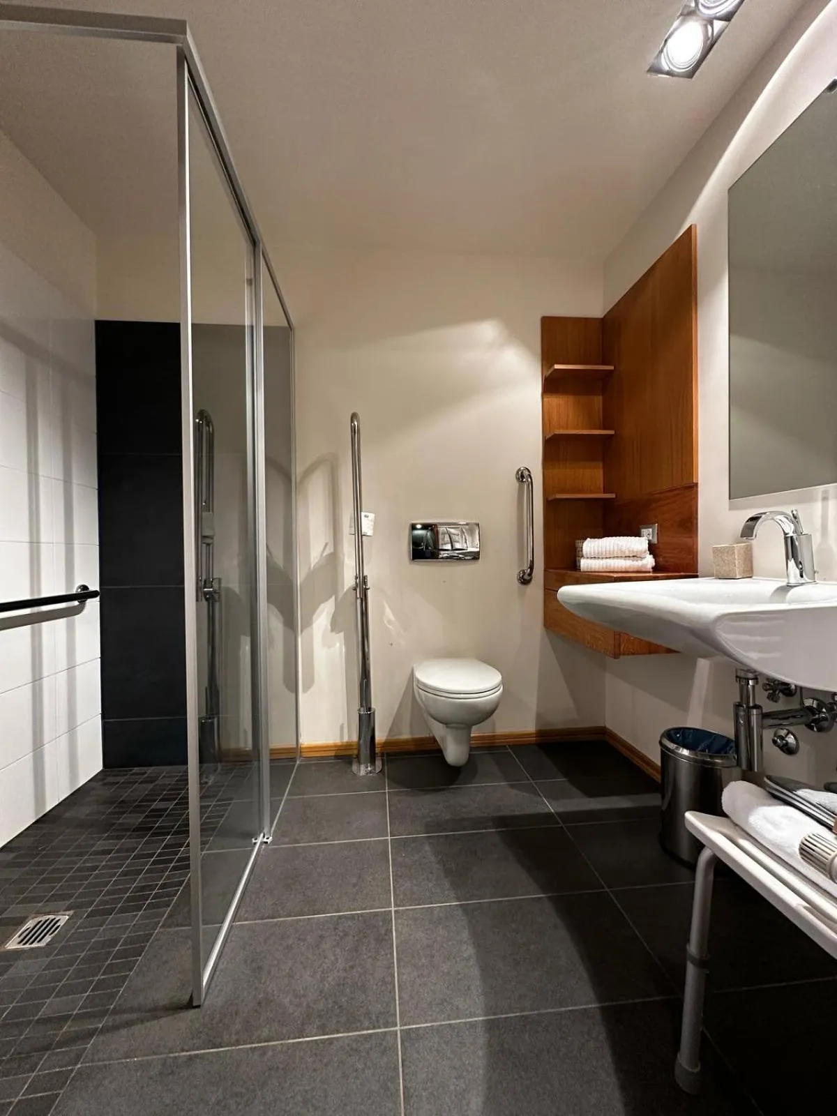 Shower in Hotel Cortese