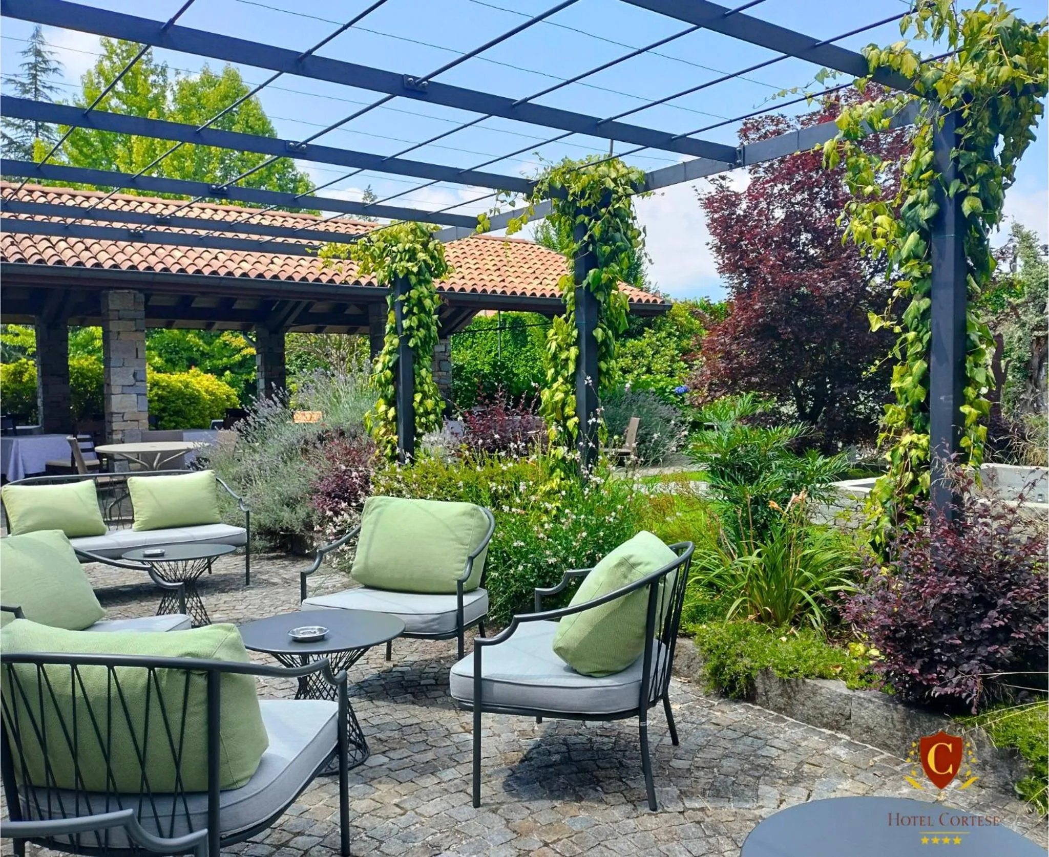 Garden in Hotel Cortese